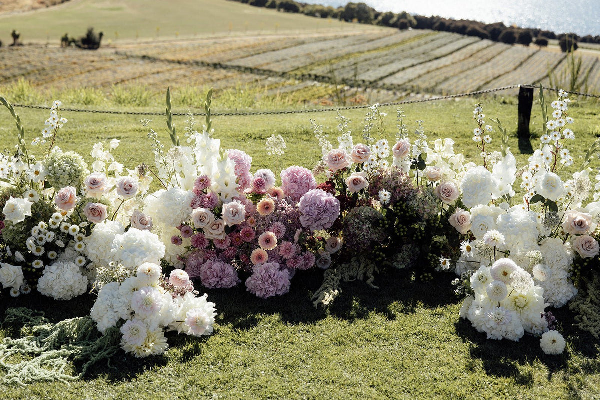 RACHEL + LUKE: Pretty and pastel - The Green Room Flower Company