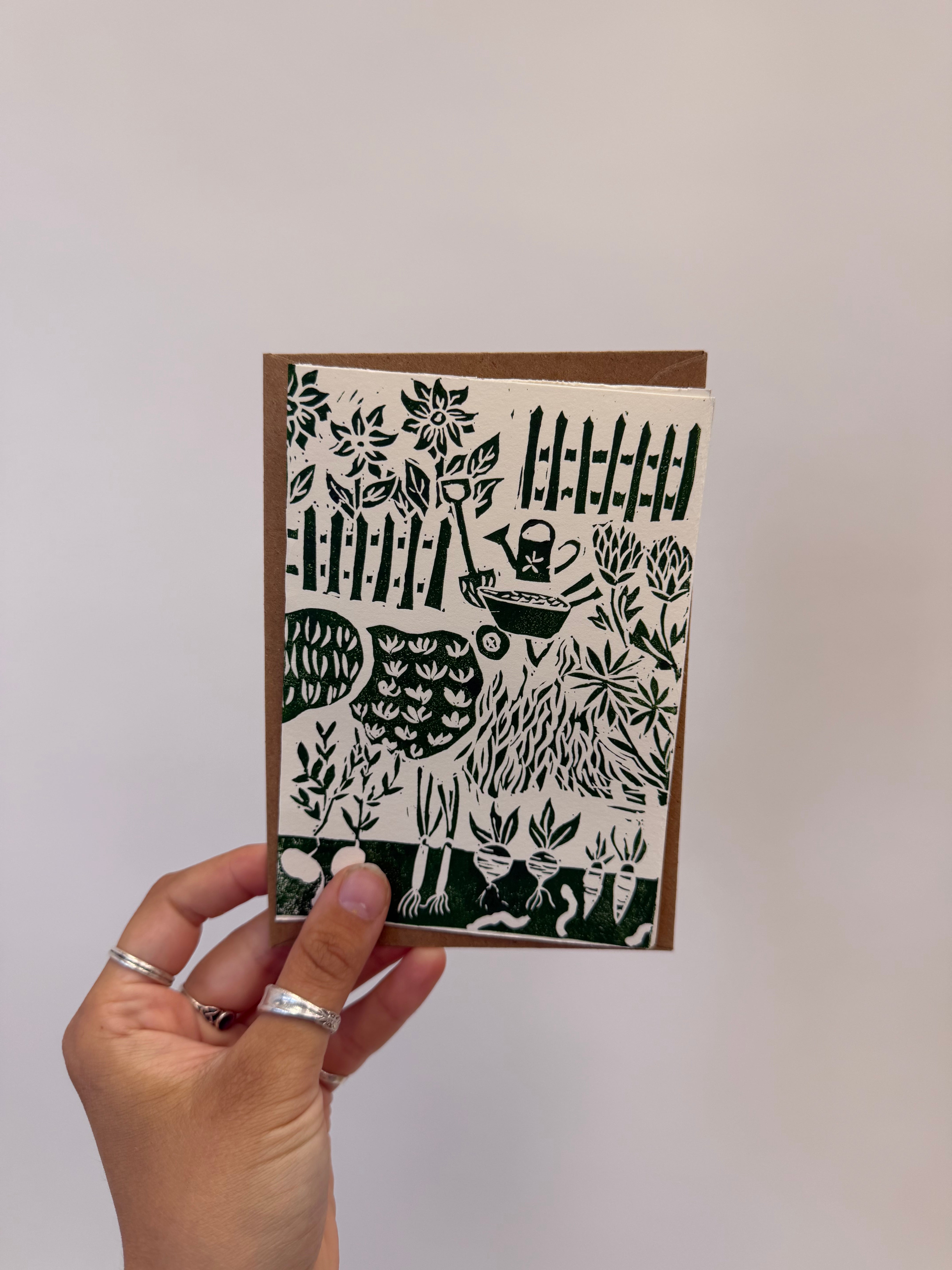 Abby Gloria Prints Greeting Card
