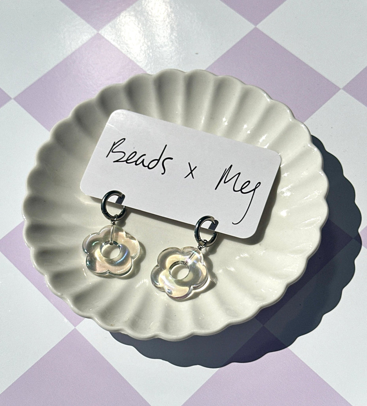 Bloom Earrings - Beads x Meg - The Green Room Flower Company