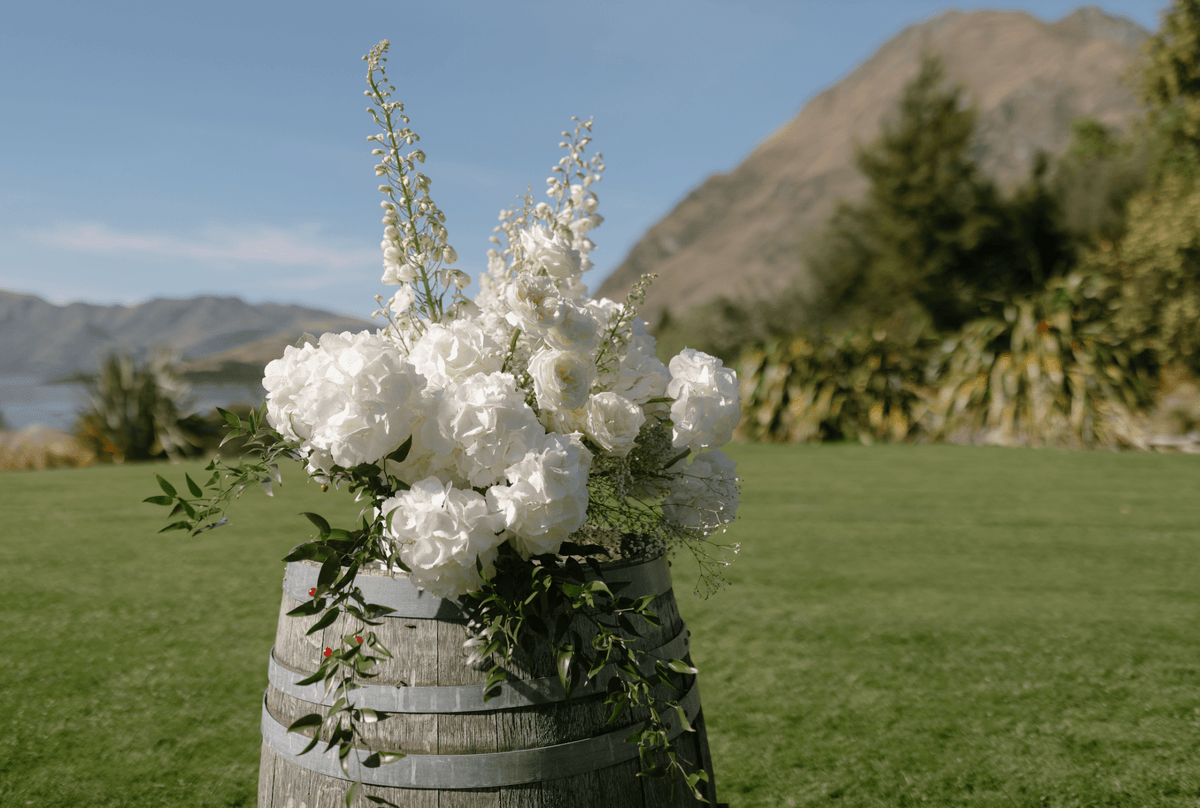 Ceremony Florals - The Green Room Flower Company