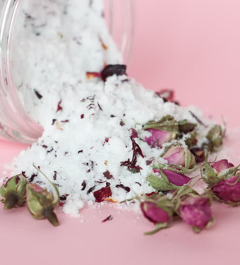 Botanical Floral Milk Bath - Rose + Coconut