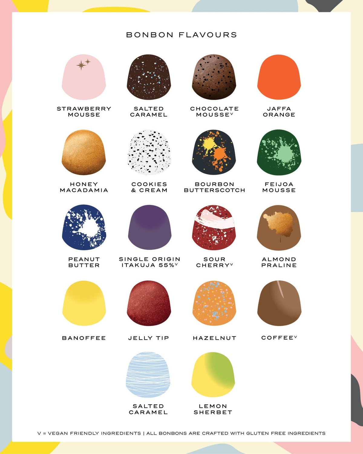 House of Chocolate Bon Bons - The Green Room Flower Company