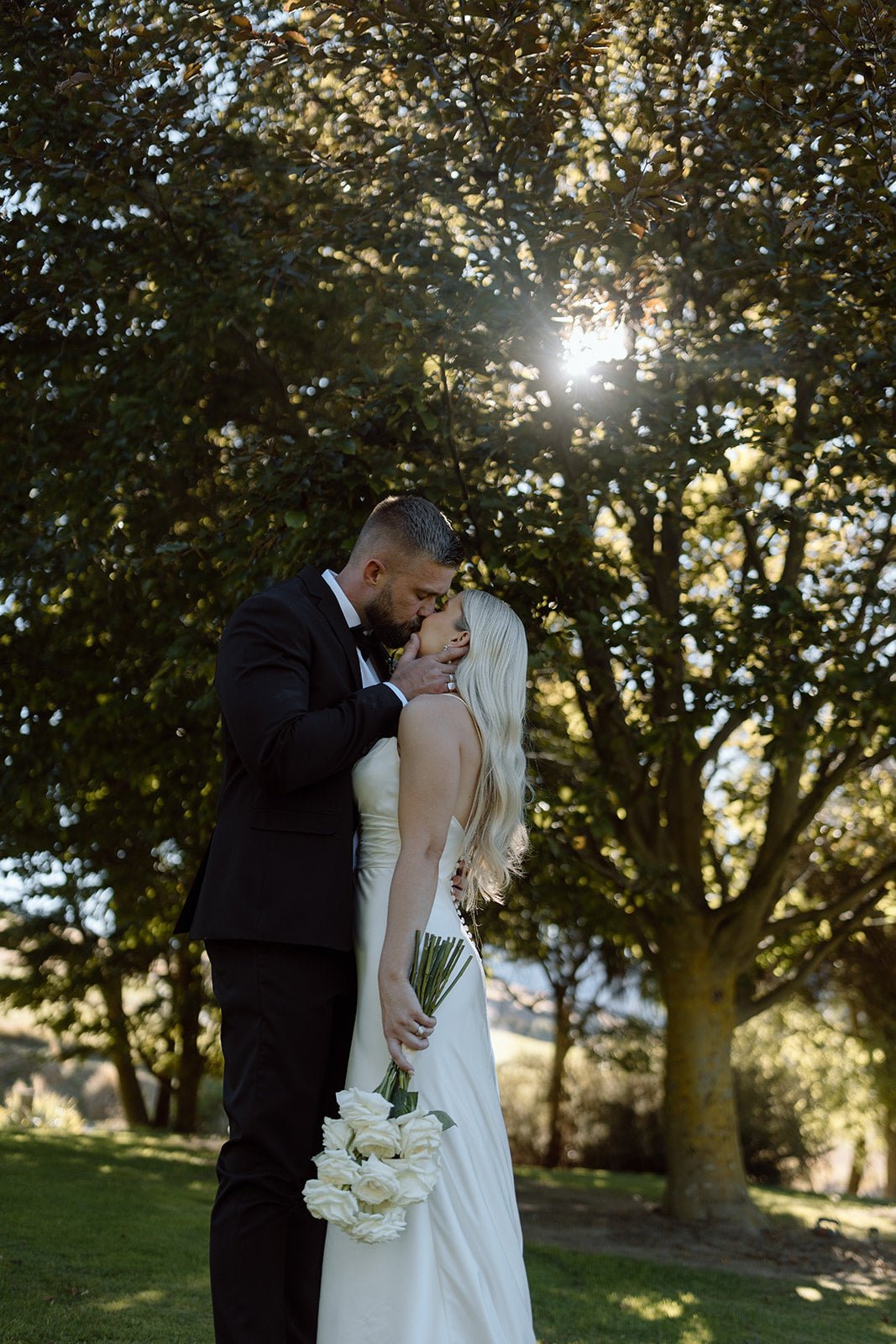 Rose only wedding Bouquet - The Green Room Flower Company