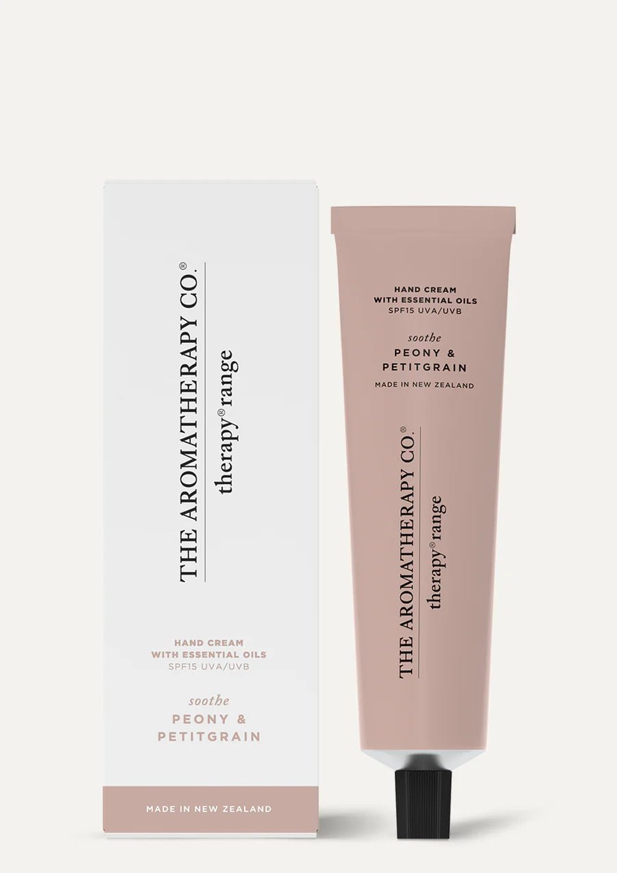 Soothe Peony & Petitgrain Hand Cream - The Green Room Flower Company