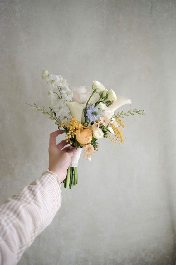 Wedding Bouquet (Petit/Mini size) - Florists Design - The Green Room Flower Company