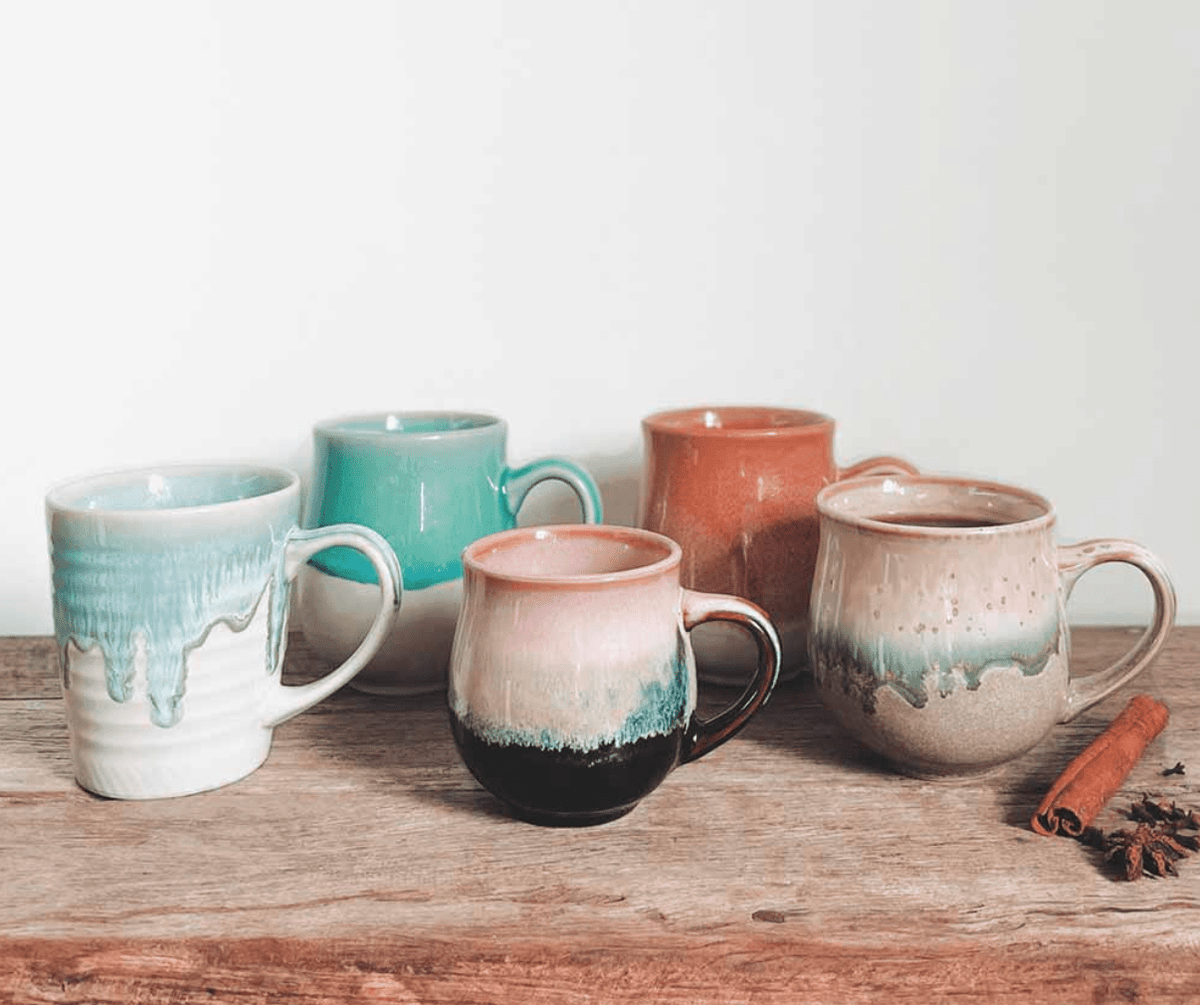 Ceramic Mug - Pottery For The Planet – The Green Room Flower Company
