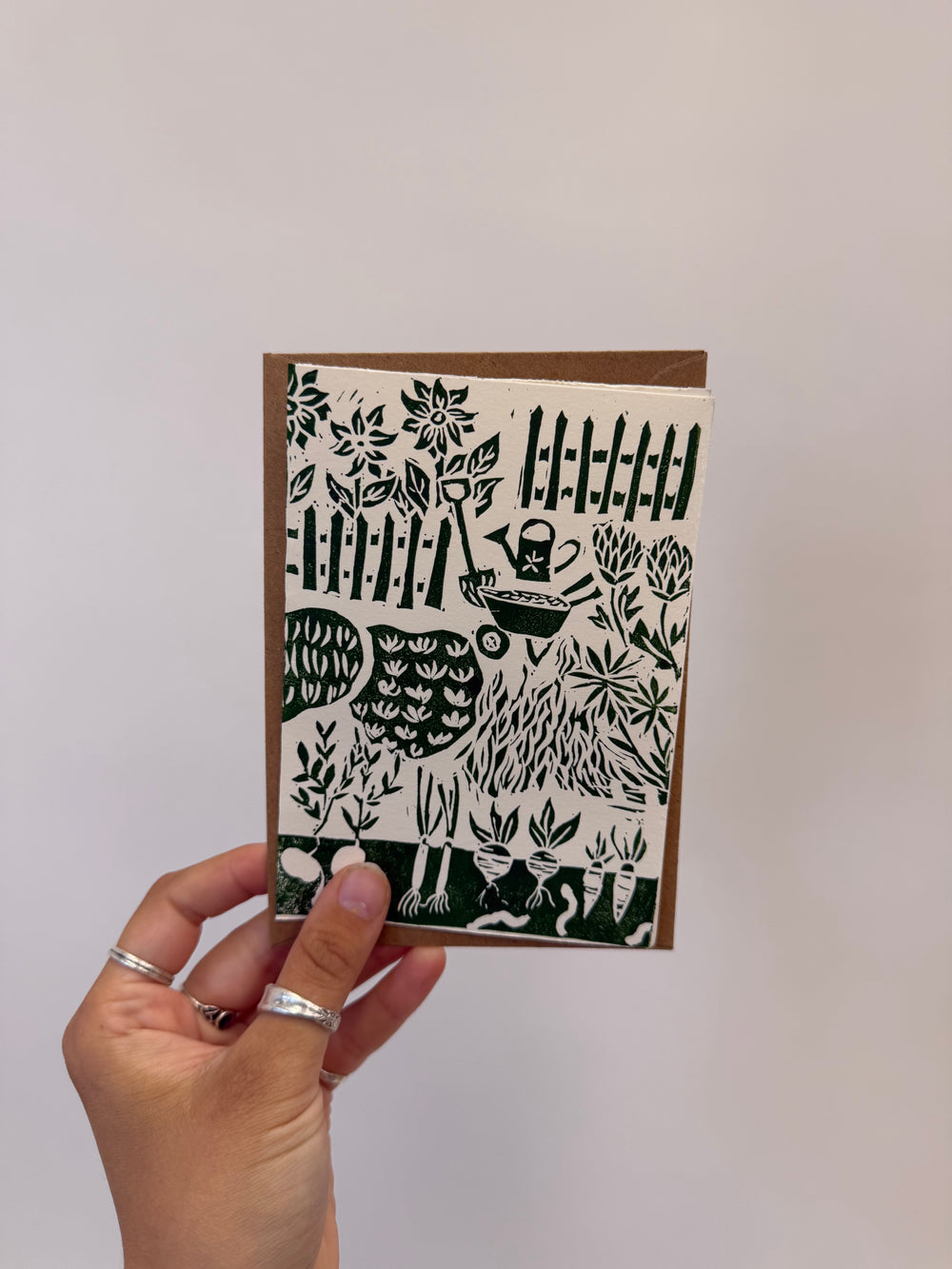 Abby Gloria Prints Greeting Card