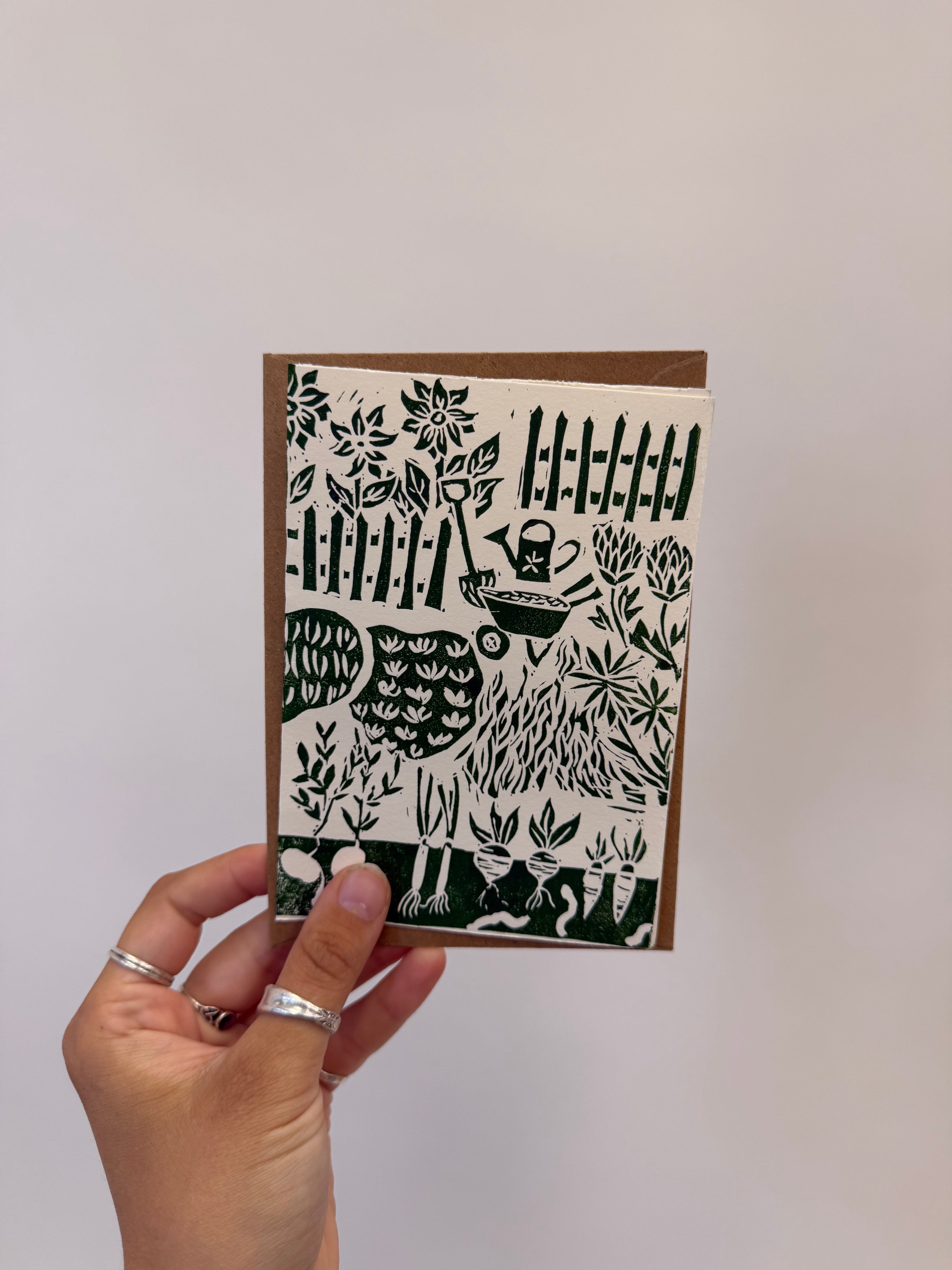Abby Gloria Prints Greeting Card