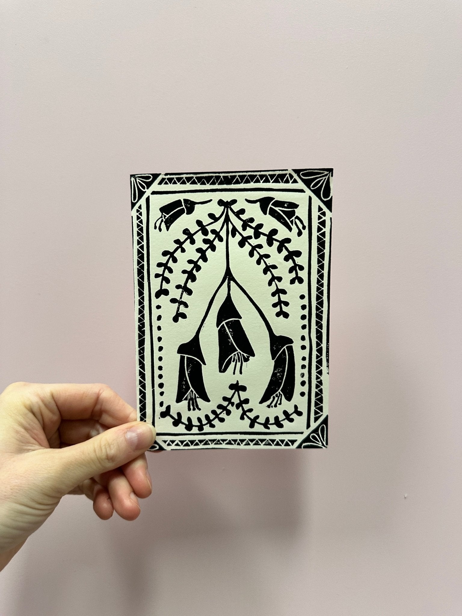 Abby Gloria Prints Greeting Card - The Green Room Flower Company