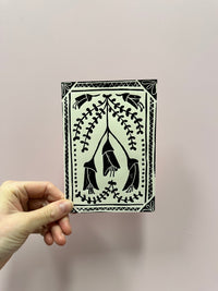 Abby Gloria Prints Greeting Card - The Green Room Flower Company