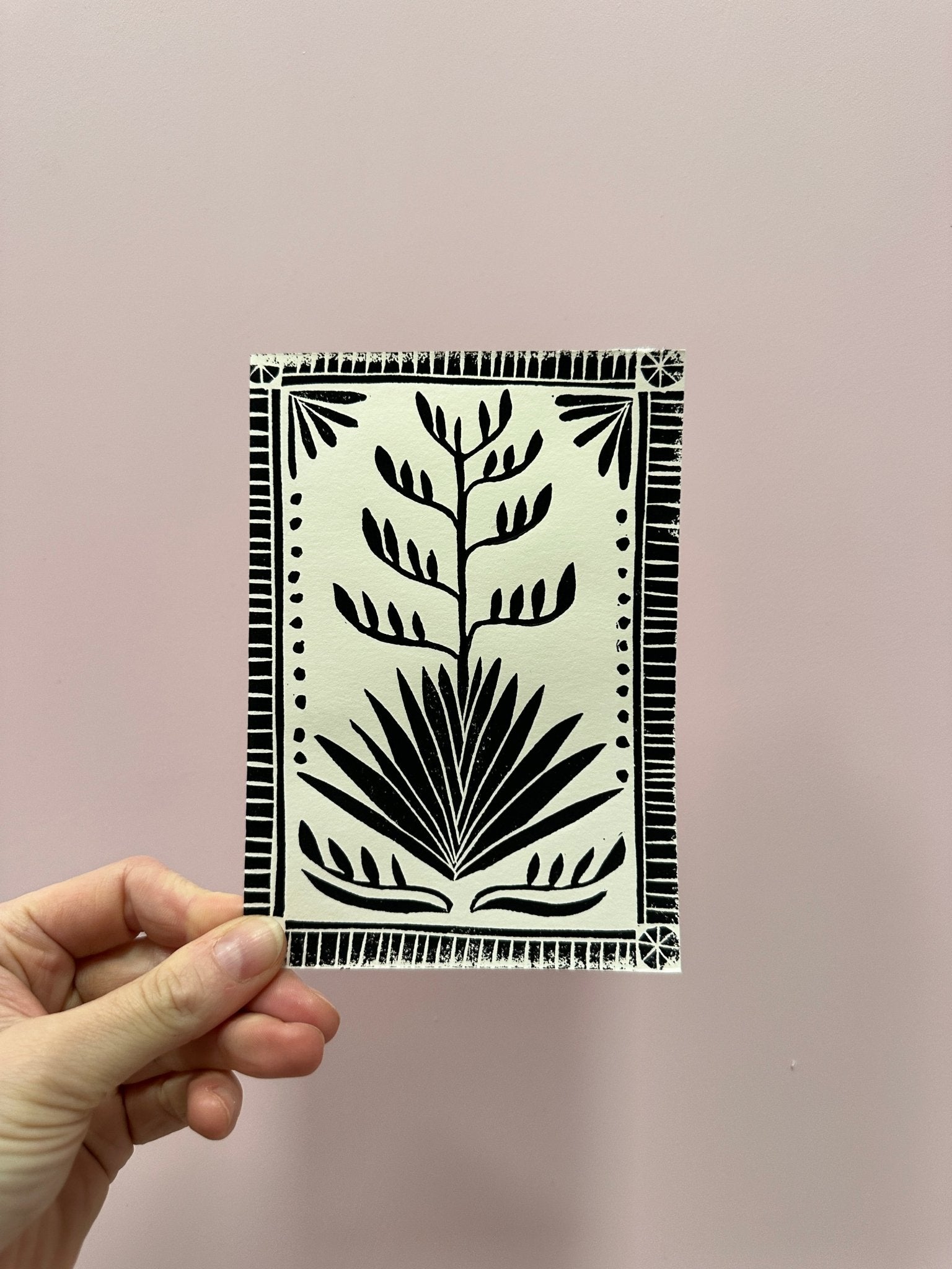 Abby Gloria Prints Greeting Card - The Green Room Flower Company