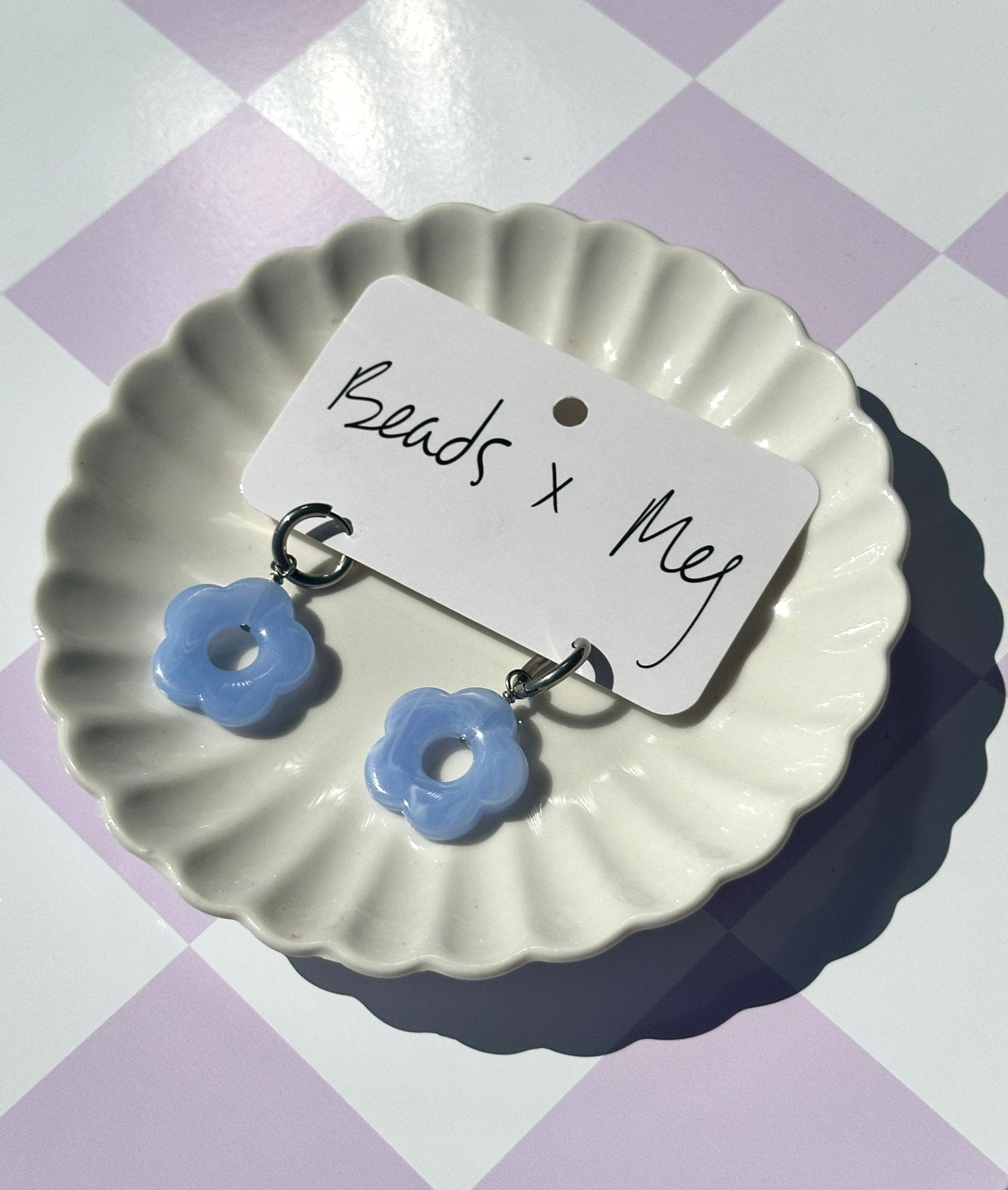 Bloom Earrings - Beads x Meg - The Green Room Flower Company