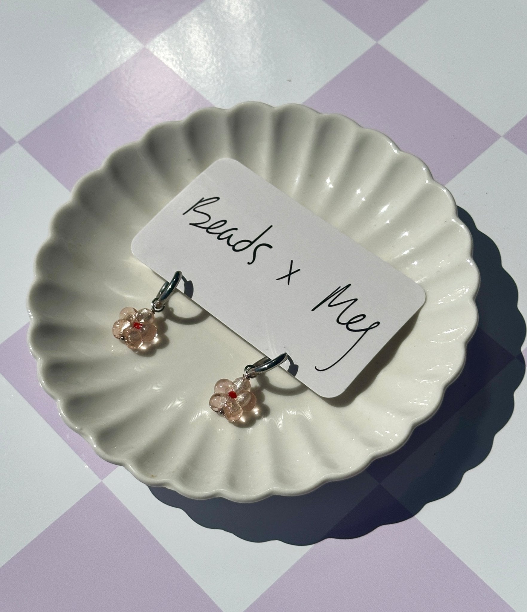 Bloom Earrings - Beads x Meg - The Green Room Flower Company