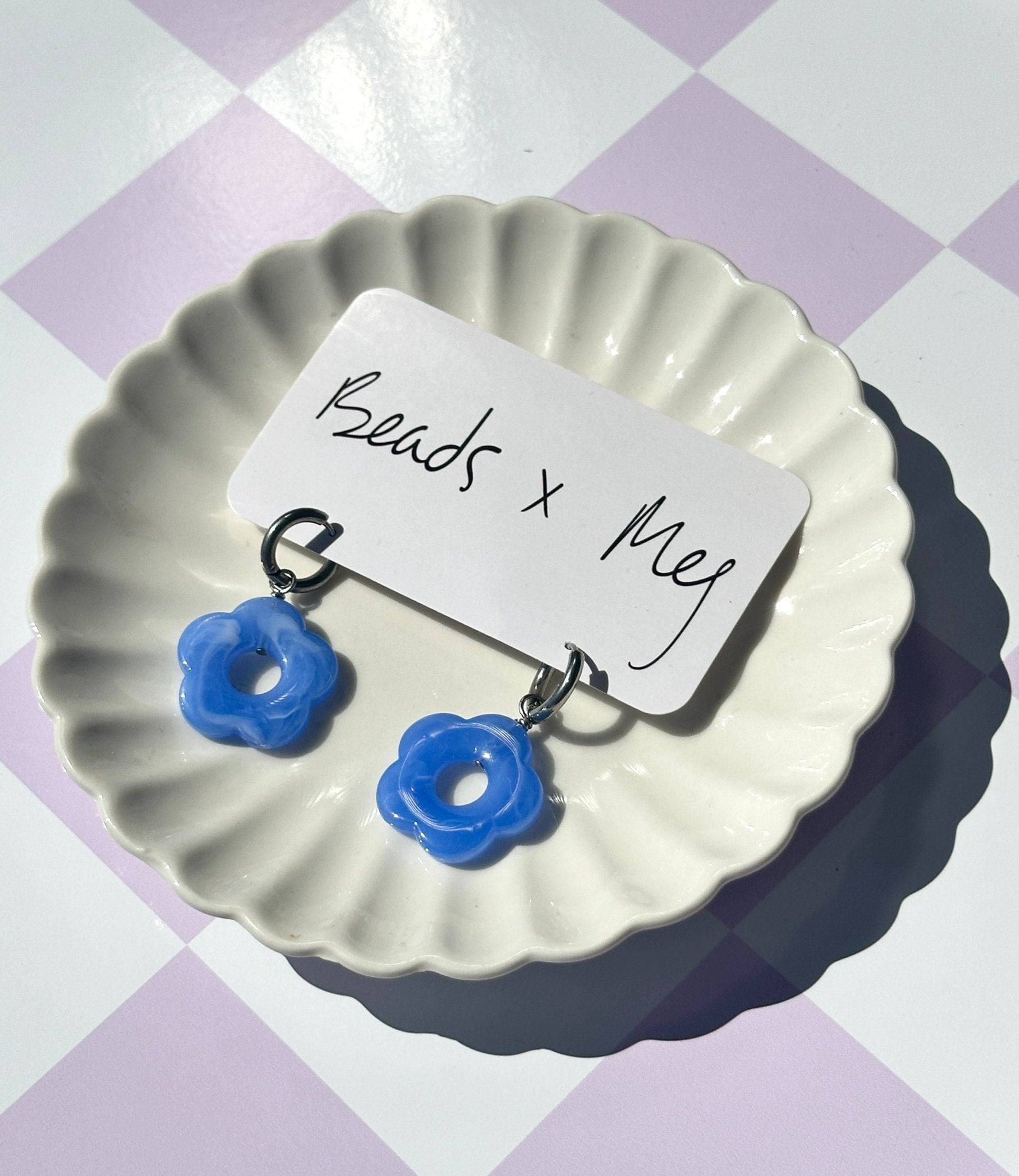 Bloom Earrings - Beads x Meg - The Green Room Flower Company