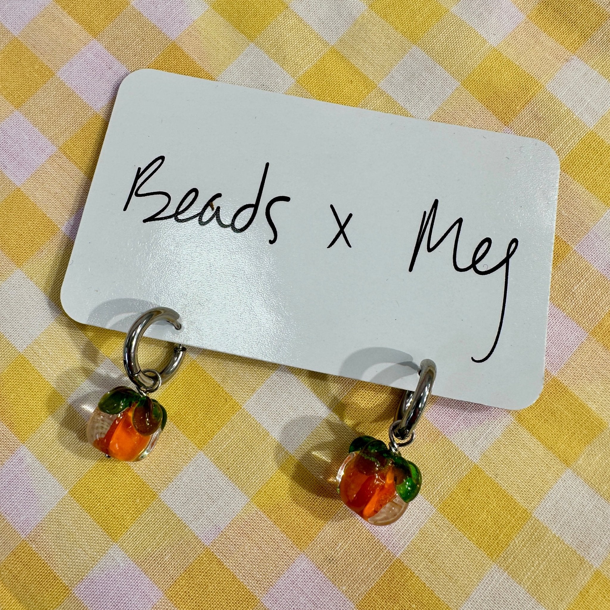Bloom Earrings - Beads x Meg - The Green Room Flower Company