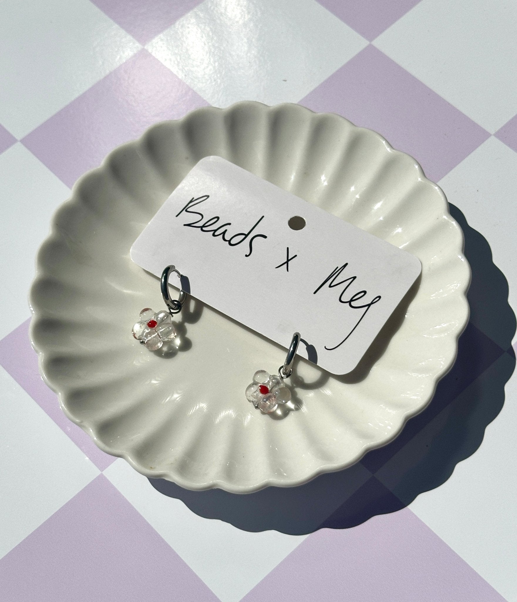 Bloom Earrings - Beads x Meg - The Green Room Flower Company