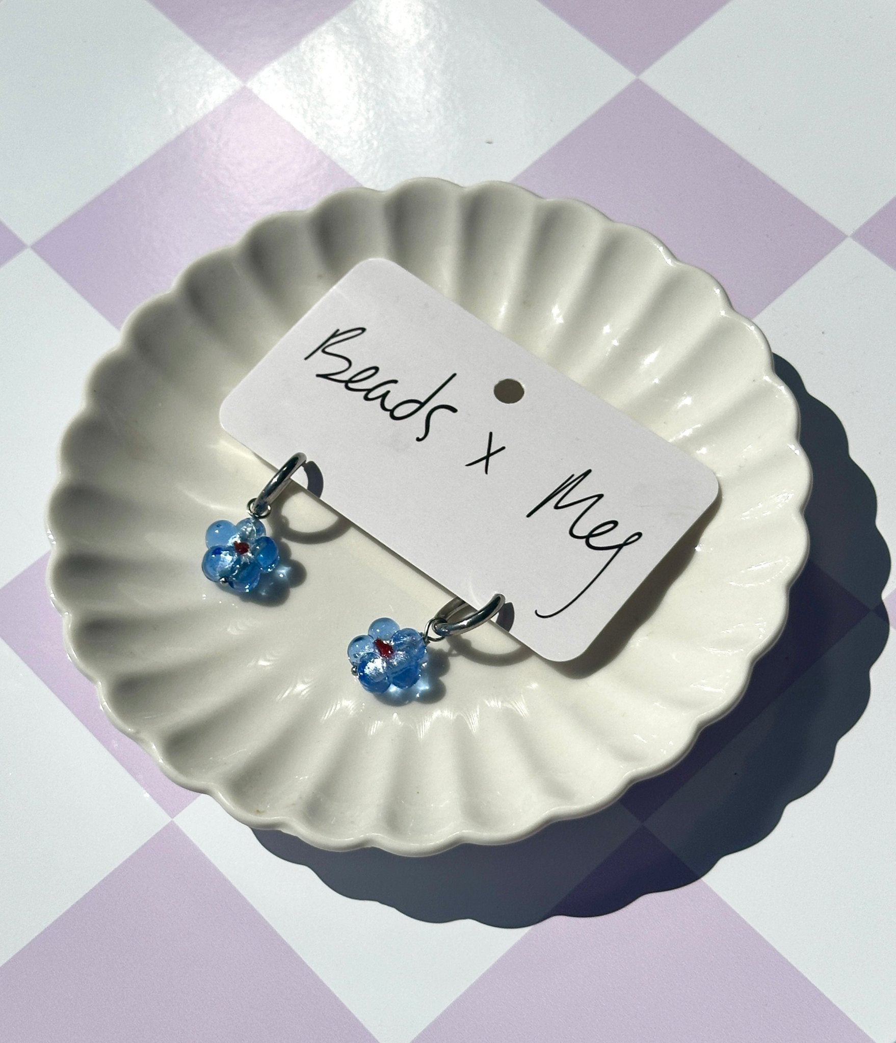 Bloom Earrings - Beads x Meg - The Green Room Flower Company