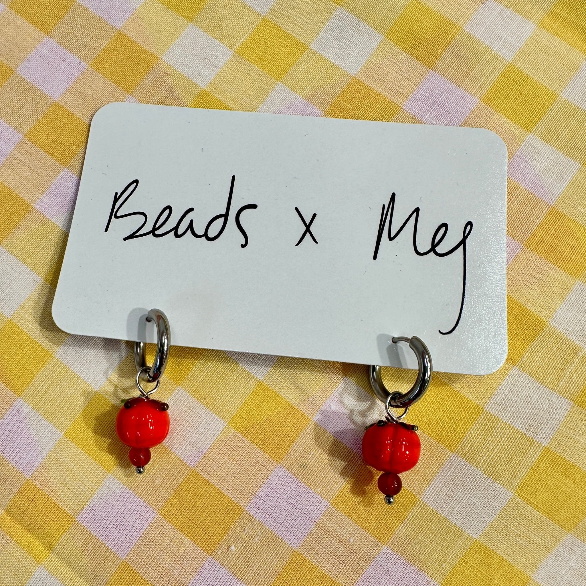 Bloom Earrings - Beads x Meg - The Green Room Flower Company