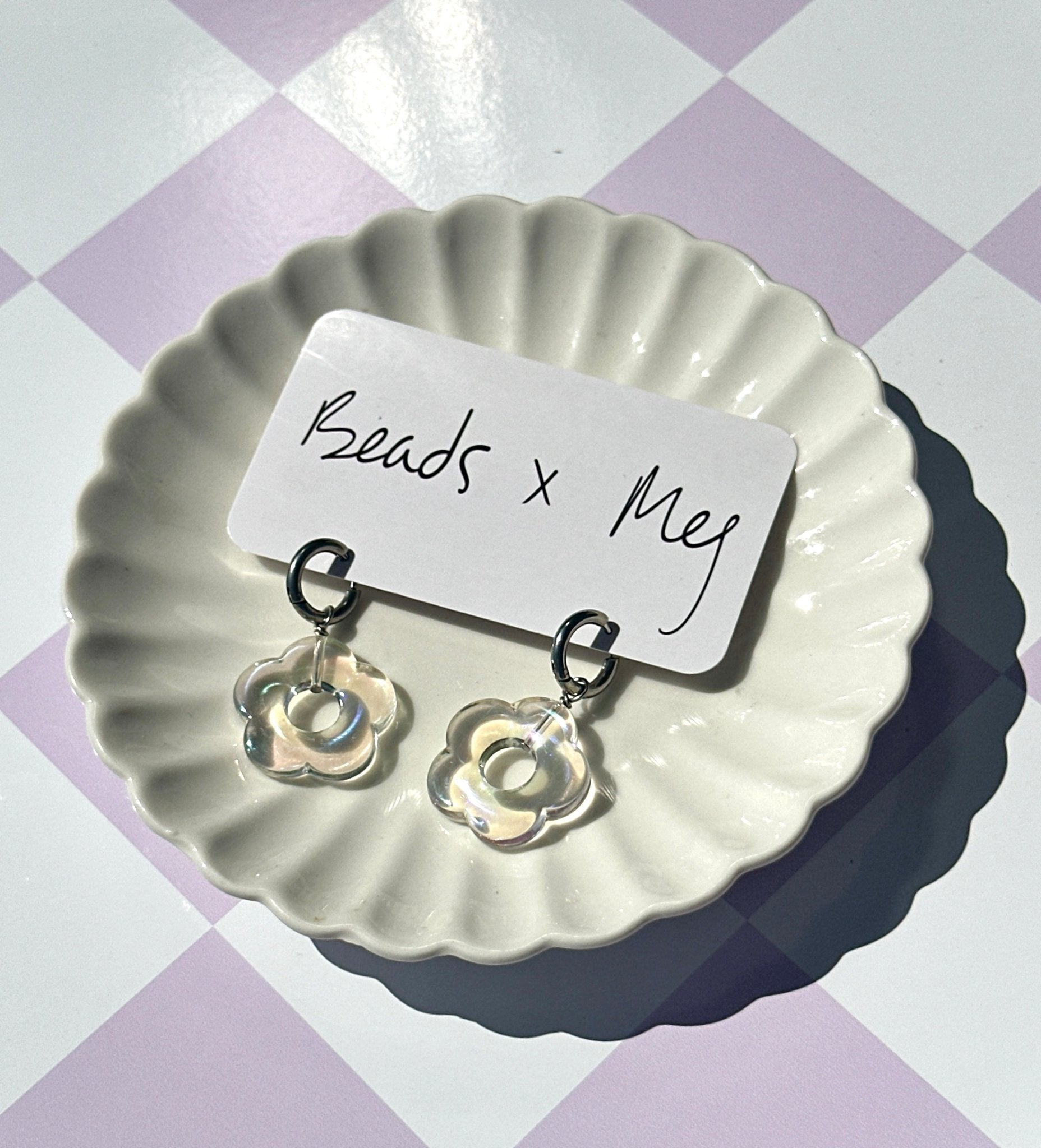 Bloom Earrings - Beads x Meg - The Green Room Flower Company