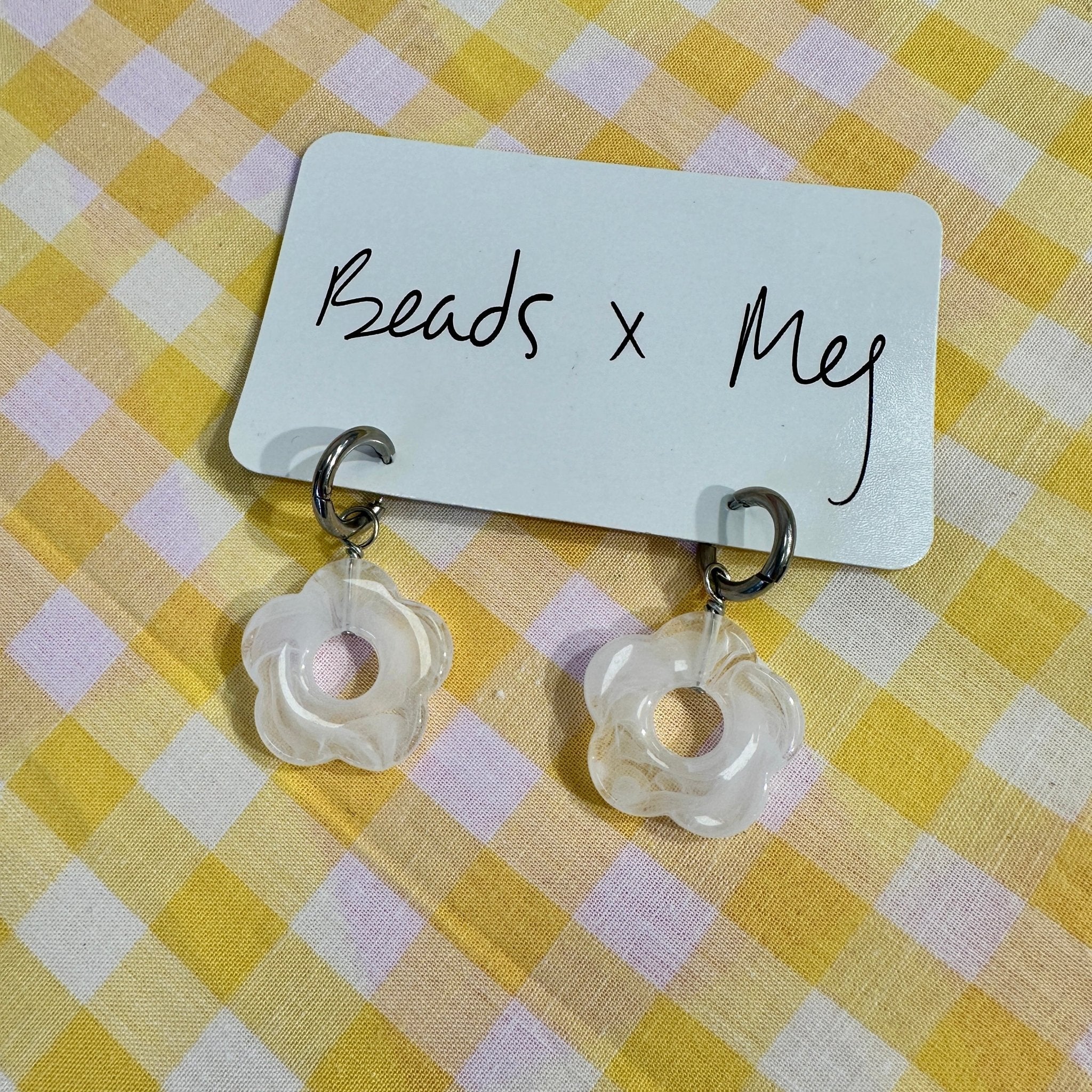 Bloom Earrings - Beads x Meg - The Green Room Flower Company