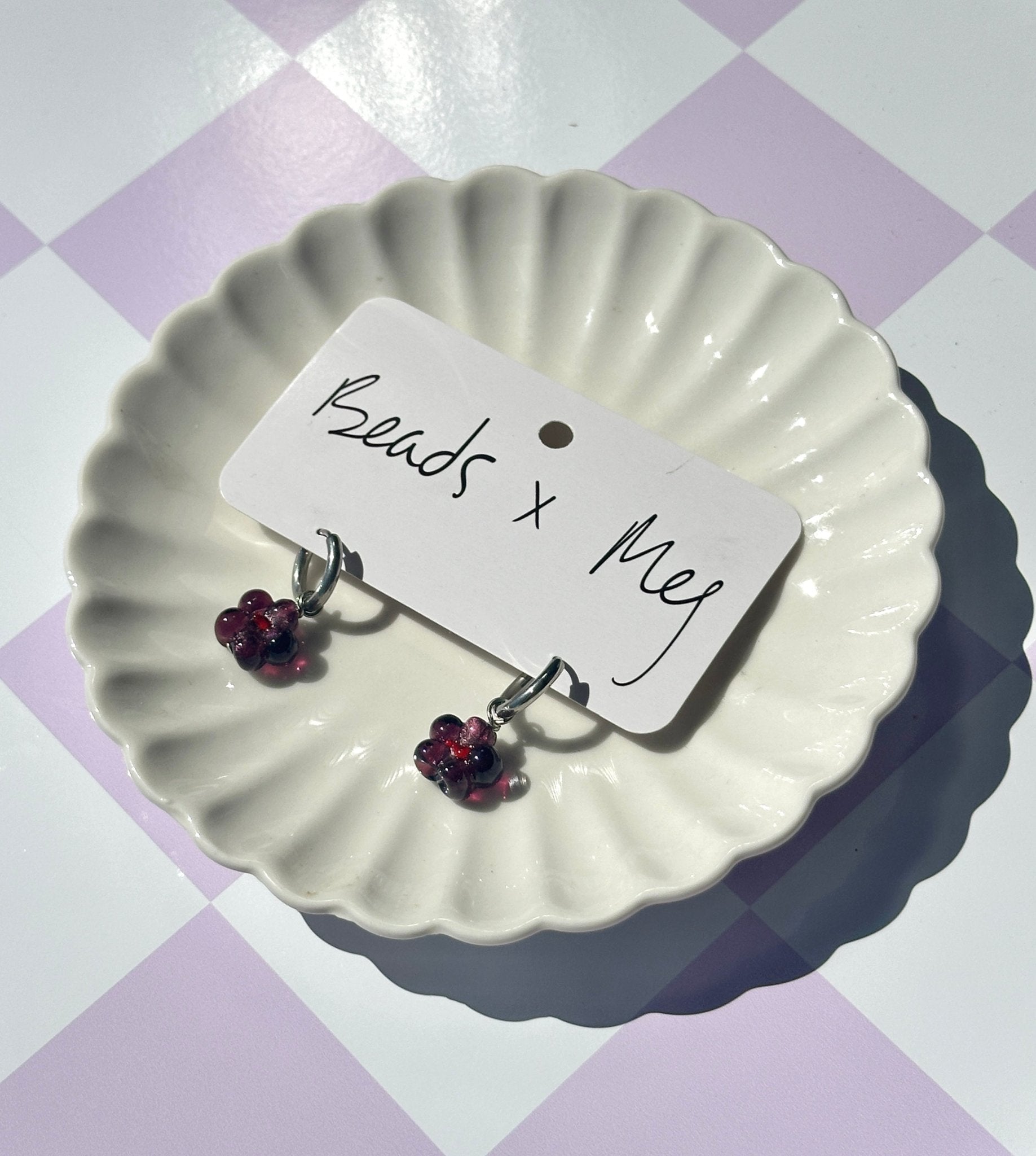 Bloom Earrings - Beads x Meg - The Green Room Flower Company