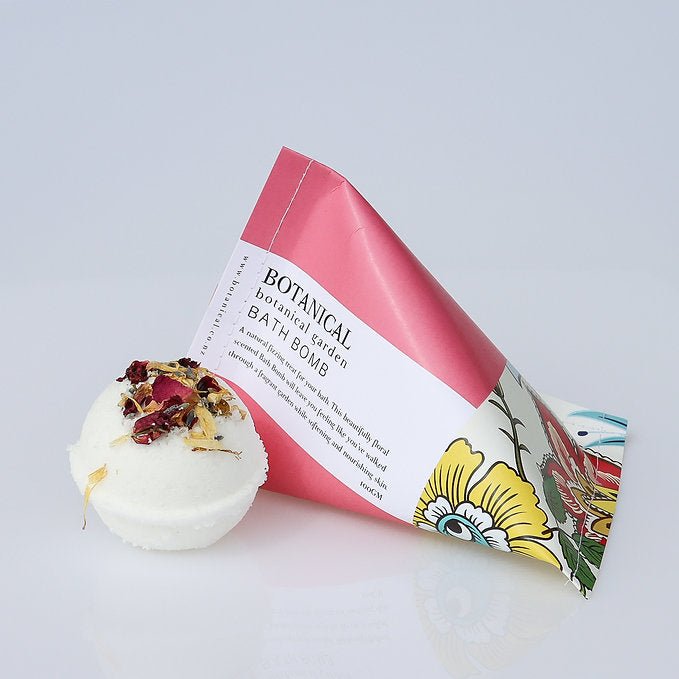 Botantical NZ - Garden Bath Bomb - The Green Room Flower Company