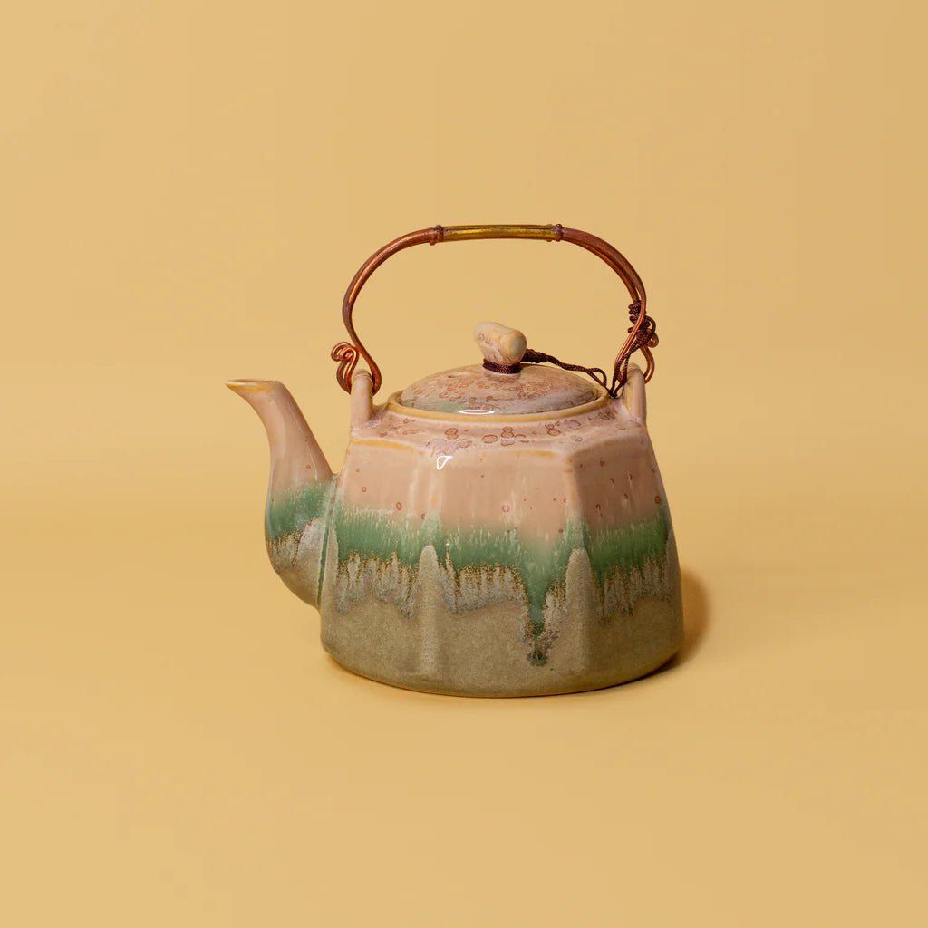 Ceramic Teapot - Pottery For The Planet - The Green Room Flower Company