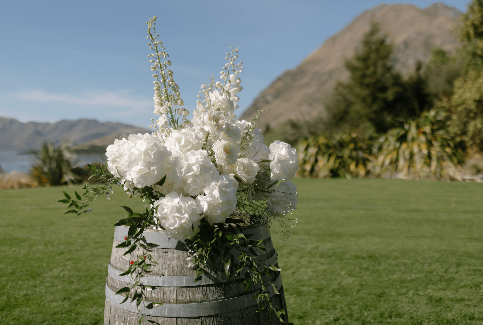 Ceremony Florals - The Green Room Flower Company
