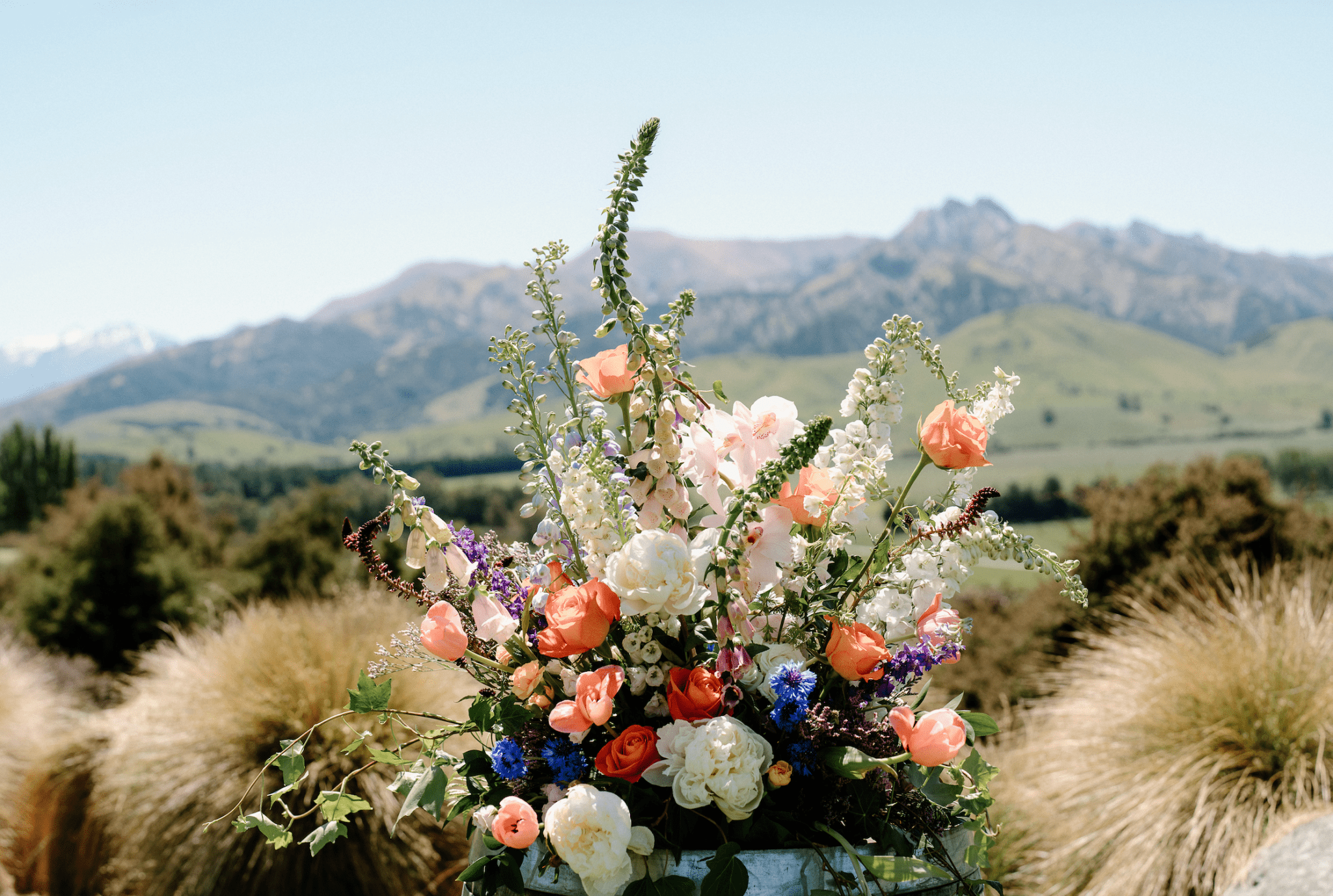 Ceremony Florals - The Green Room Flower Company