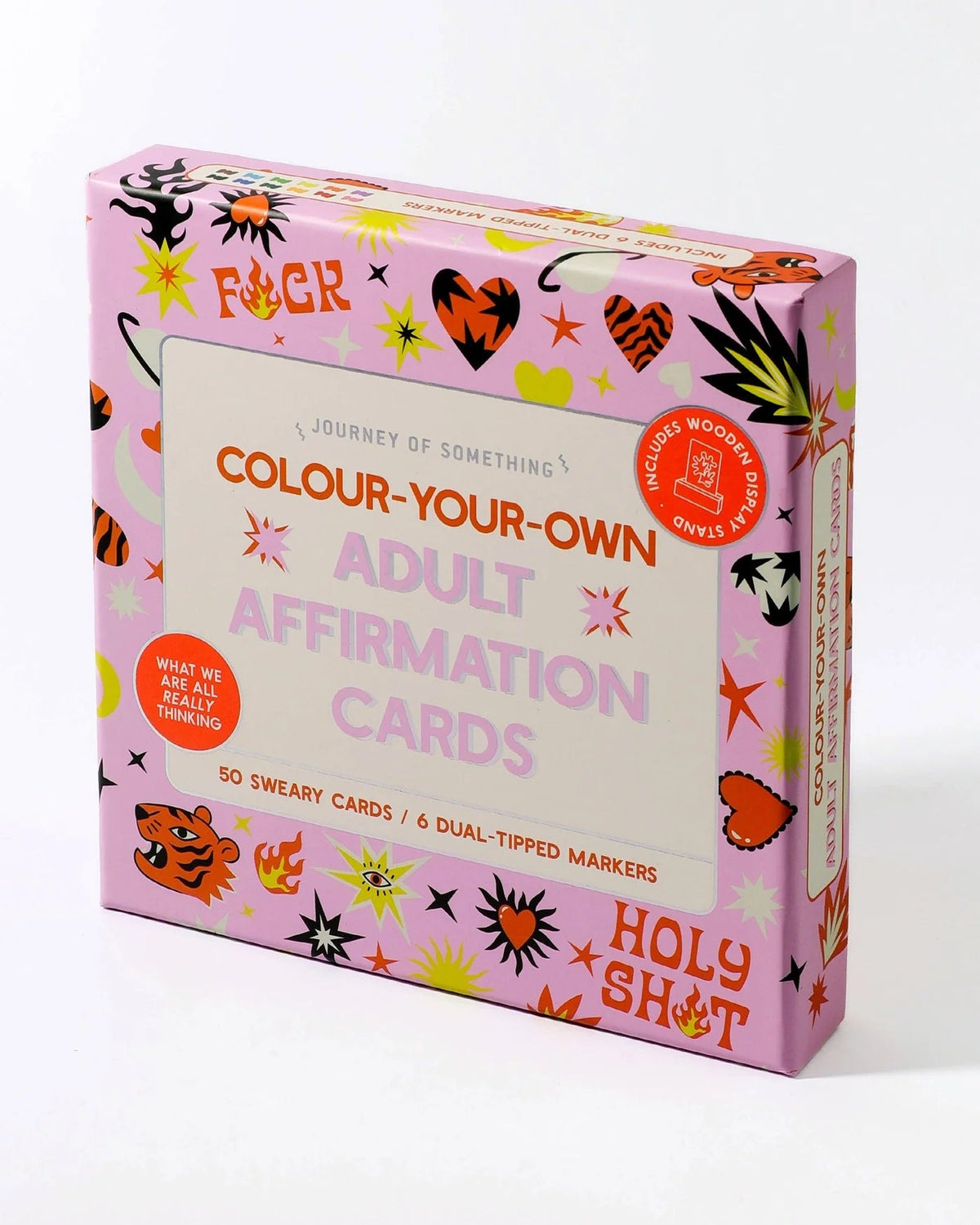 Colour your own adult affirmation cards - The Green Room Flower Company