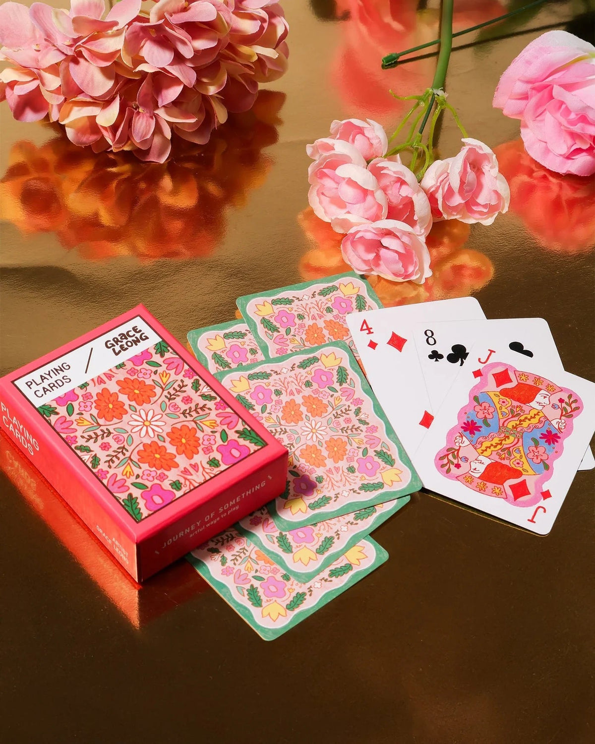 Flower Playing Cards - The Green Room Flower Company