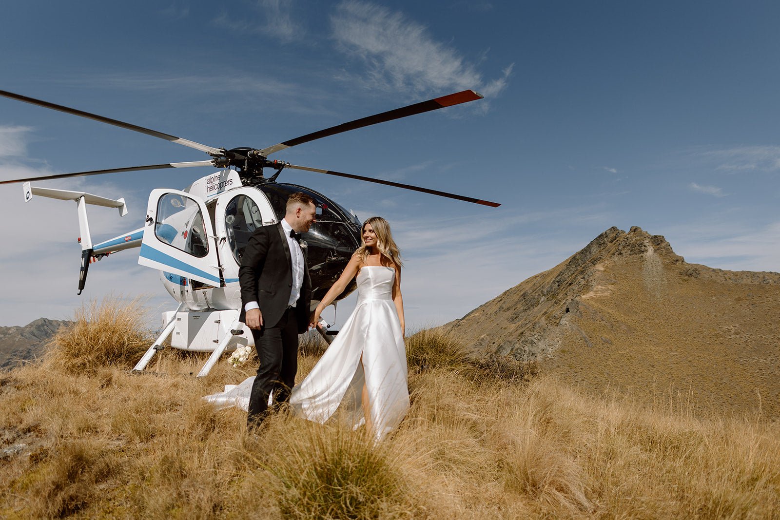 Helicopter‑Proposal / Elopement Bouquet - The Green Room Flower Company