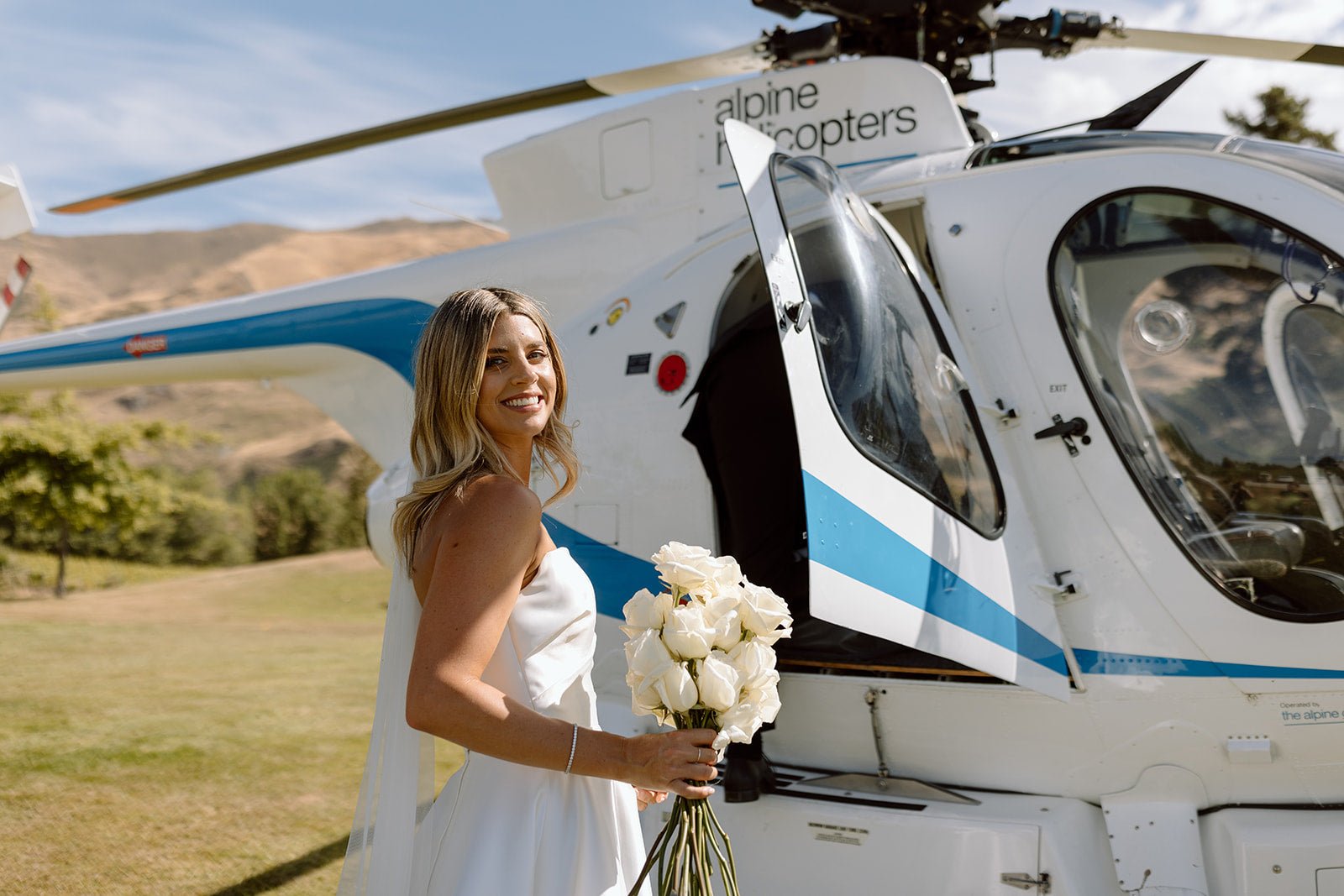 Helicopter‑Proposal / Elopement Bouquet - The Green Room Flower Company