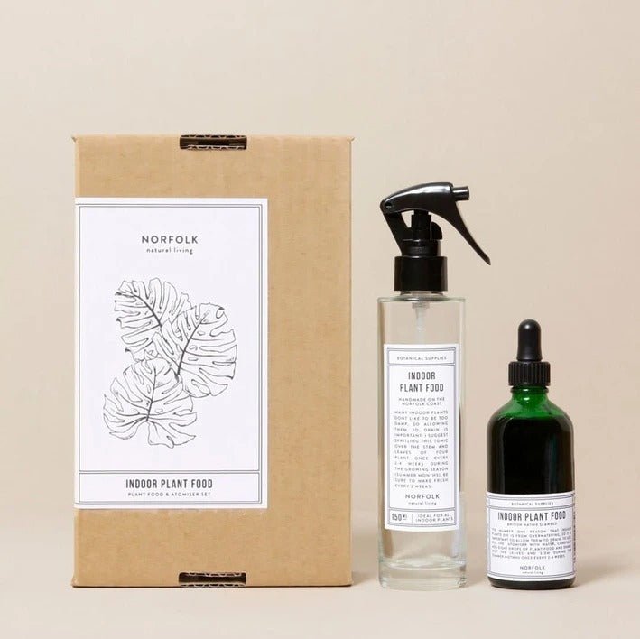 Indoor plant food and spritzer set - The Green Room Flower Company
