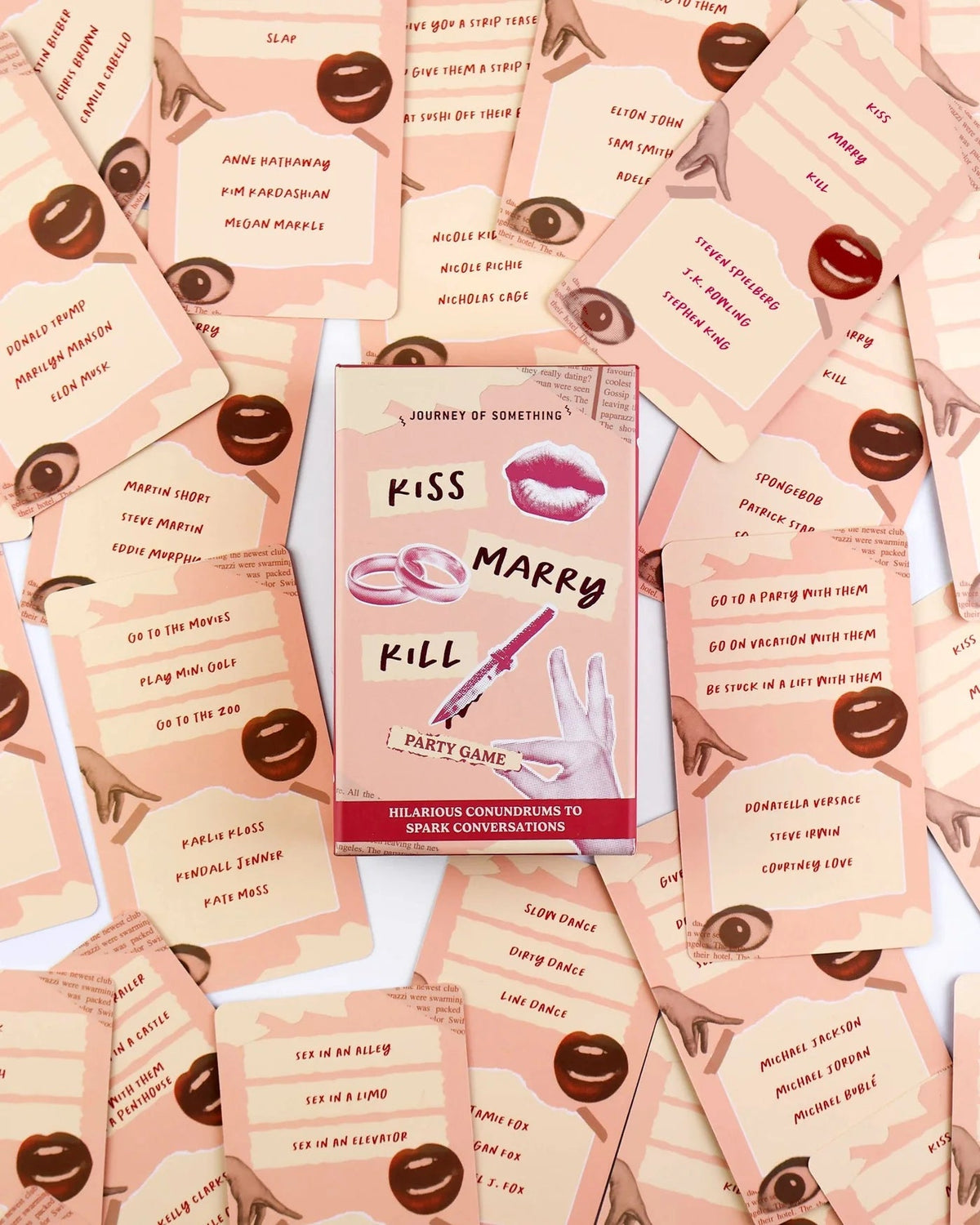Kiss Marry Kill Cards - The Green Room Flower Company
