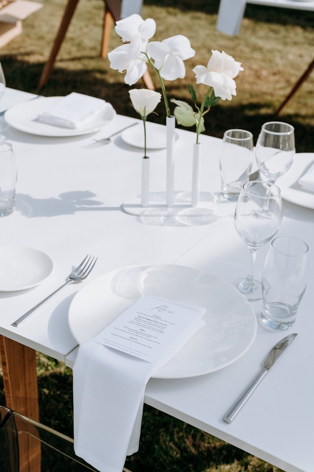 Metal Flower Bud Vases - The Green Room Flower Company