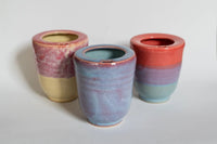 NZ Handmade Ceramic Anti-Spill Takeaway Cup - The Green Room Flower Company