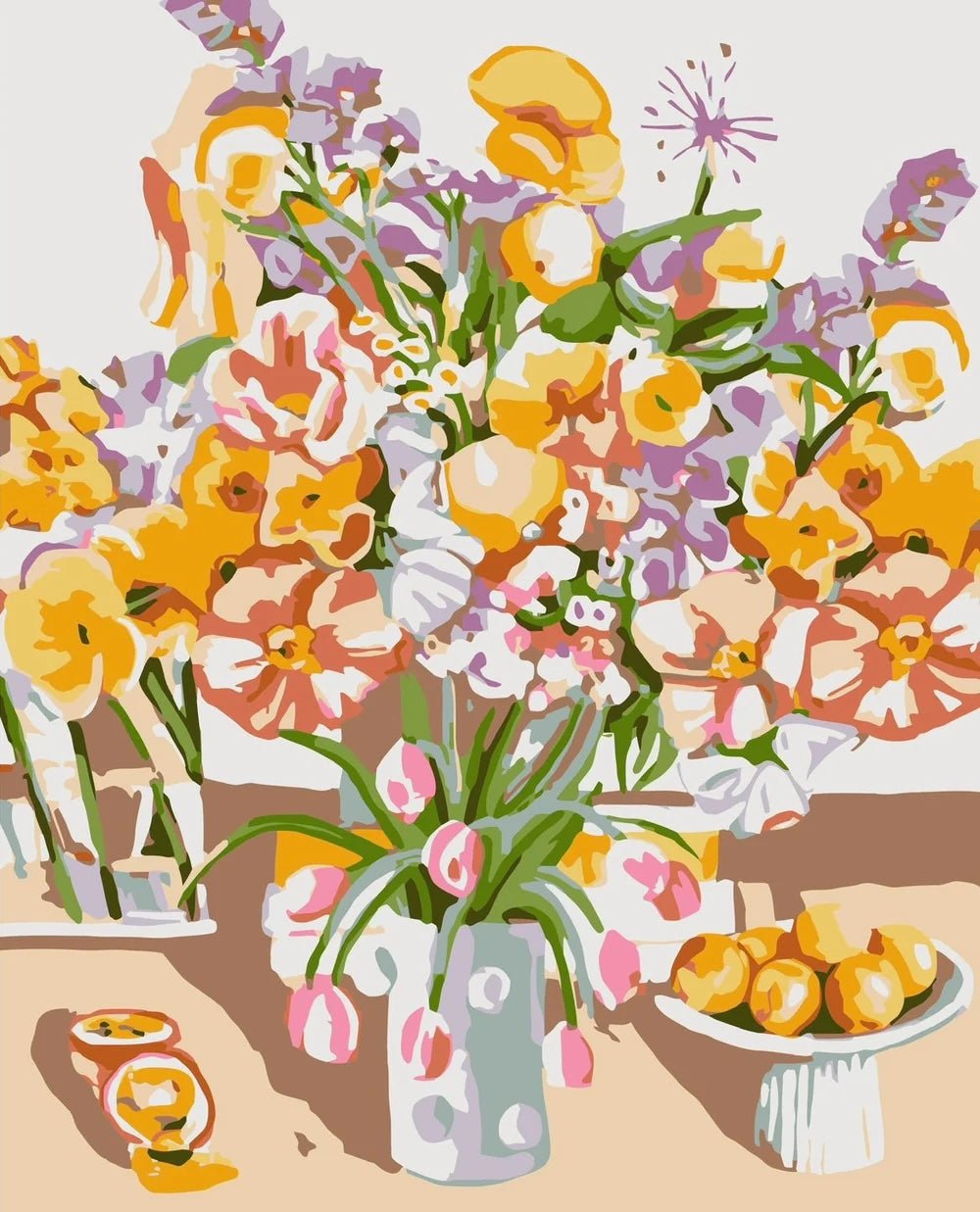 Paint Like Frida Birthday Flowers (Mini) - The Green Room Flower Company