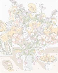 Paint Like Frida Birthday Flowers (Mini) - The Green Room Flower Company
