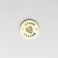 Plant Person Pin - The Green Room Flower Company