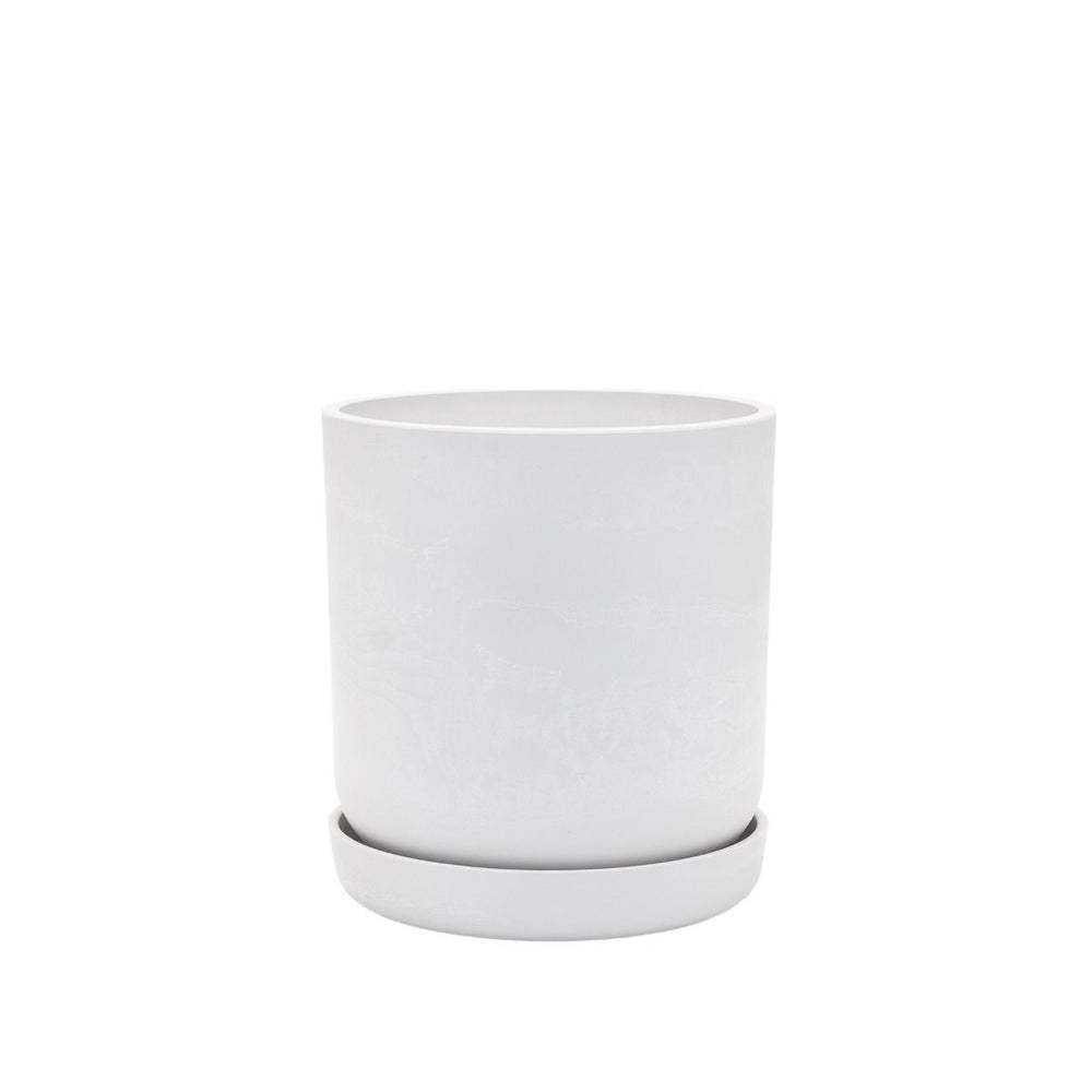 Portland Pot White - The Green Room Flower Company