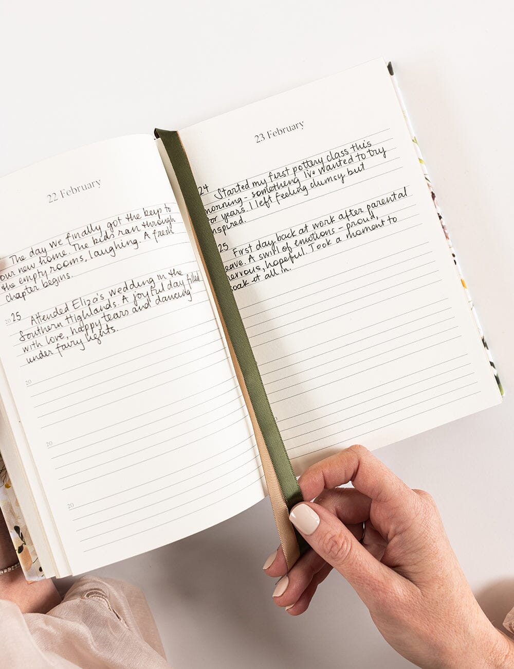 Ranunculus 5 Year Journal - The Green Room Flower Company