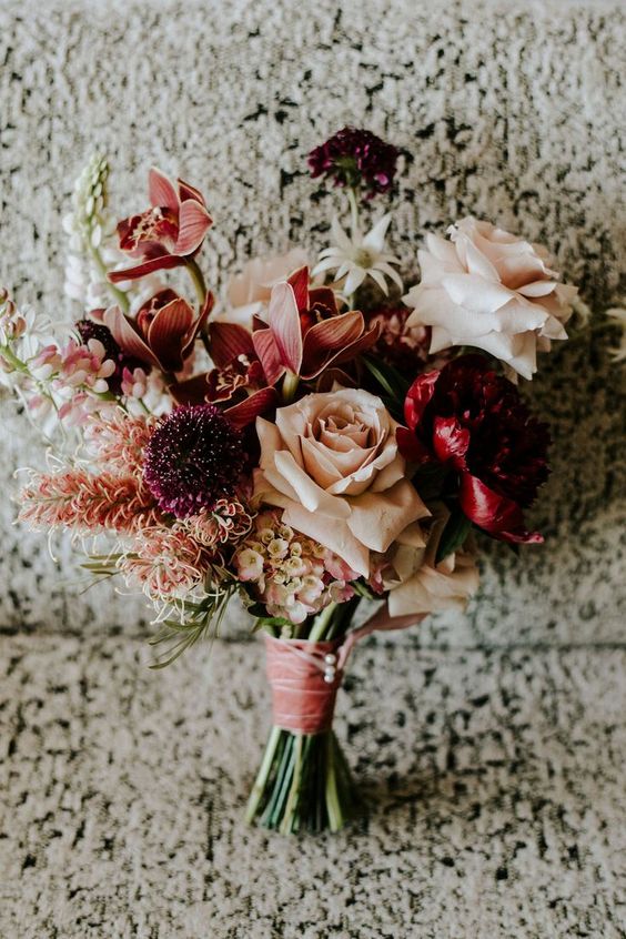 Wedding Bouquet (Petit/Mini size) - Florists Design - The Green Room Flower Company