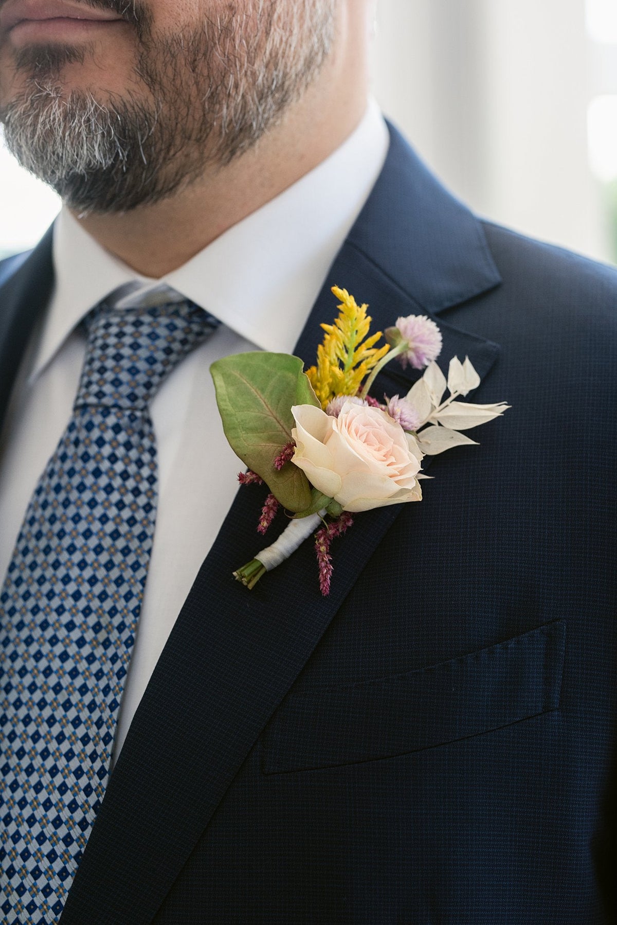 Wedding Buttonhole - The Green Room Flower Company