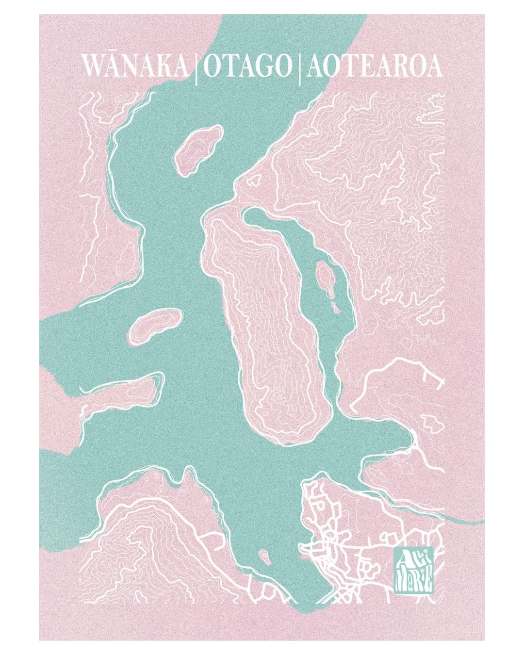 Wild Flora Graphics - Wanaka Print - The Green Room Flower Company