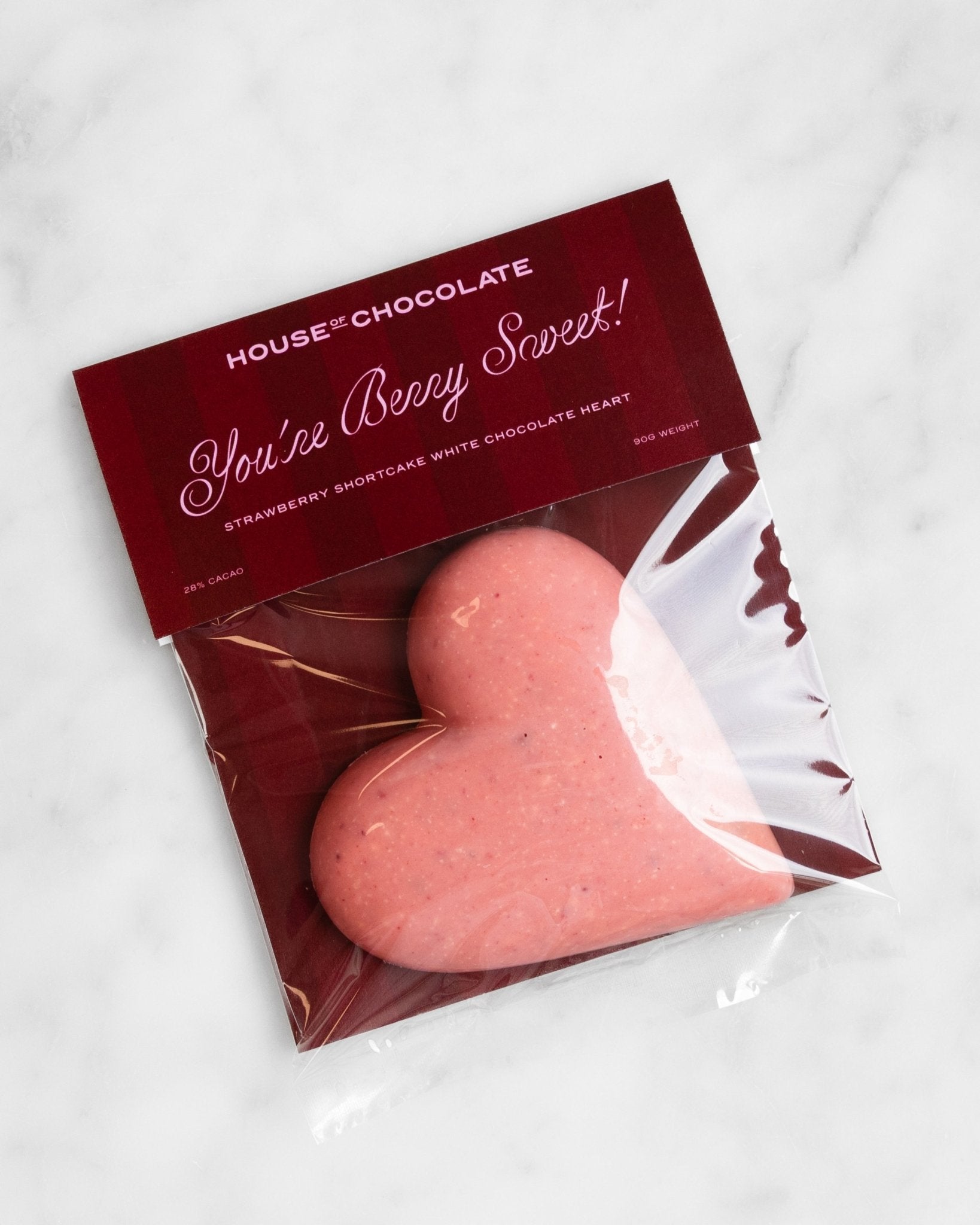 'You're Berry Sweet!' Strawberry Shortcake Heart - The Green Room Flower Company