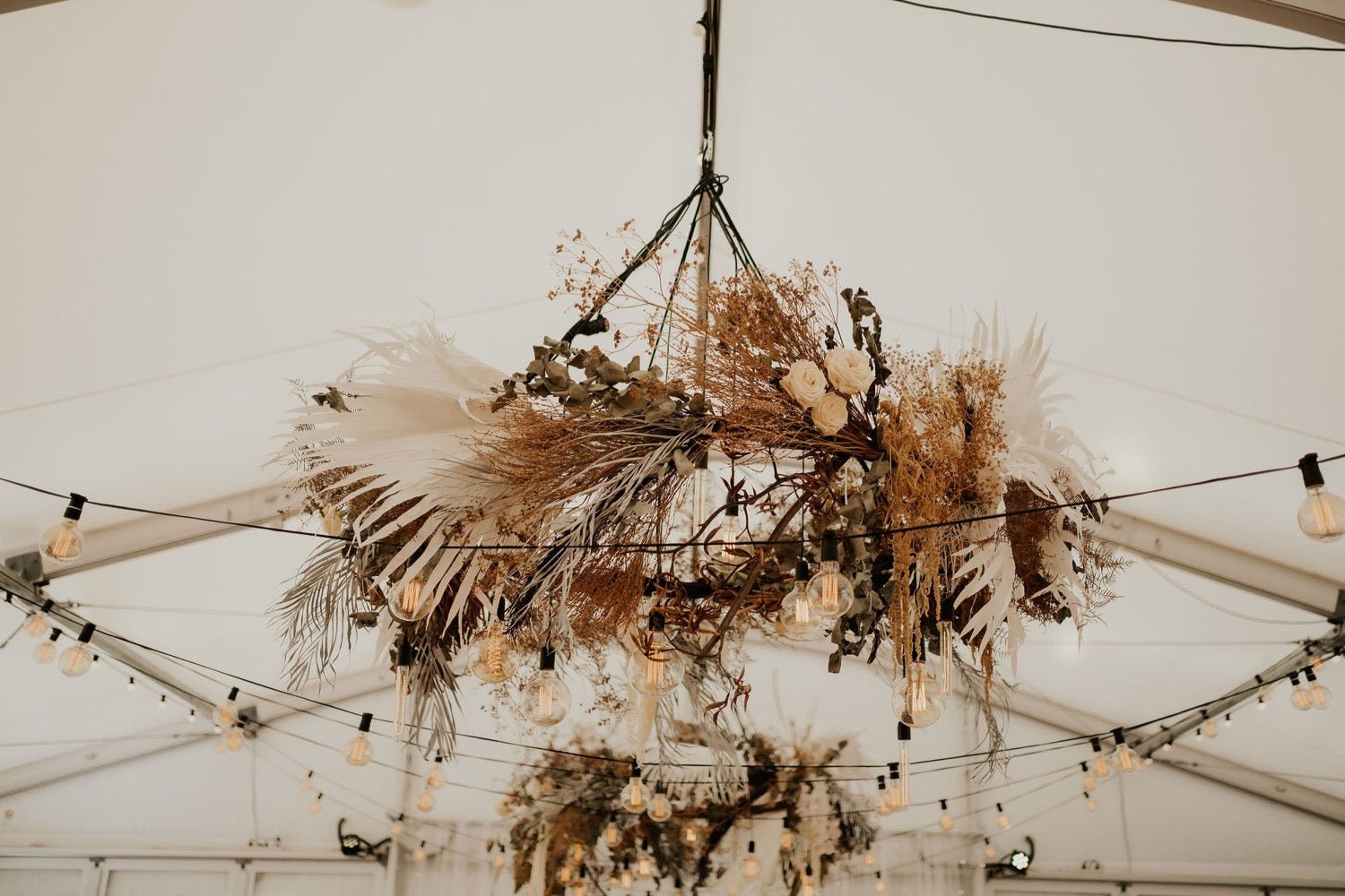 Custom Dried Wall Arrangements - The Green Room Flower Company