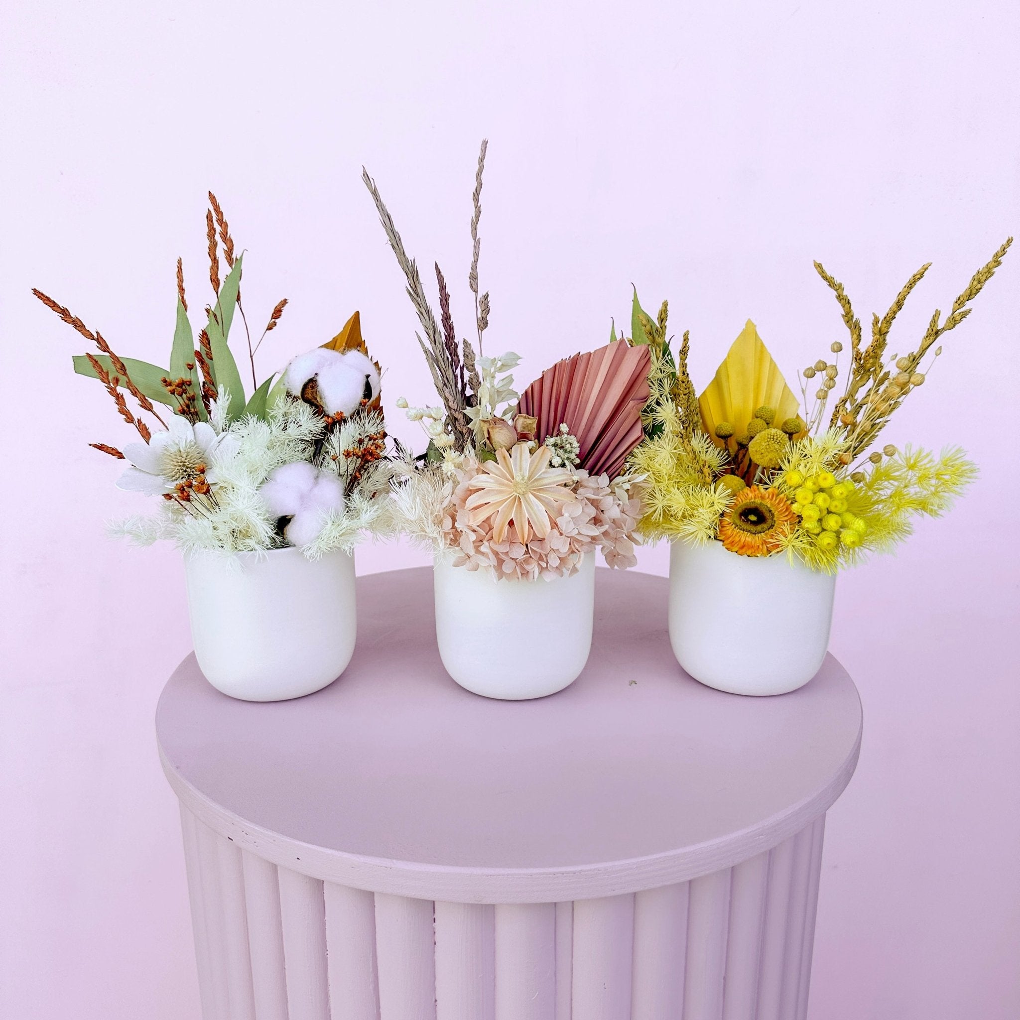Everlasting Flower Vase - The Green Room Flower Company