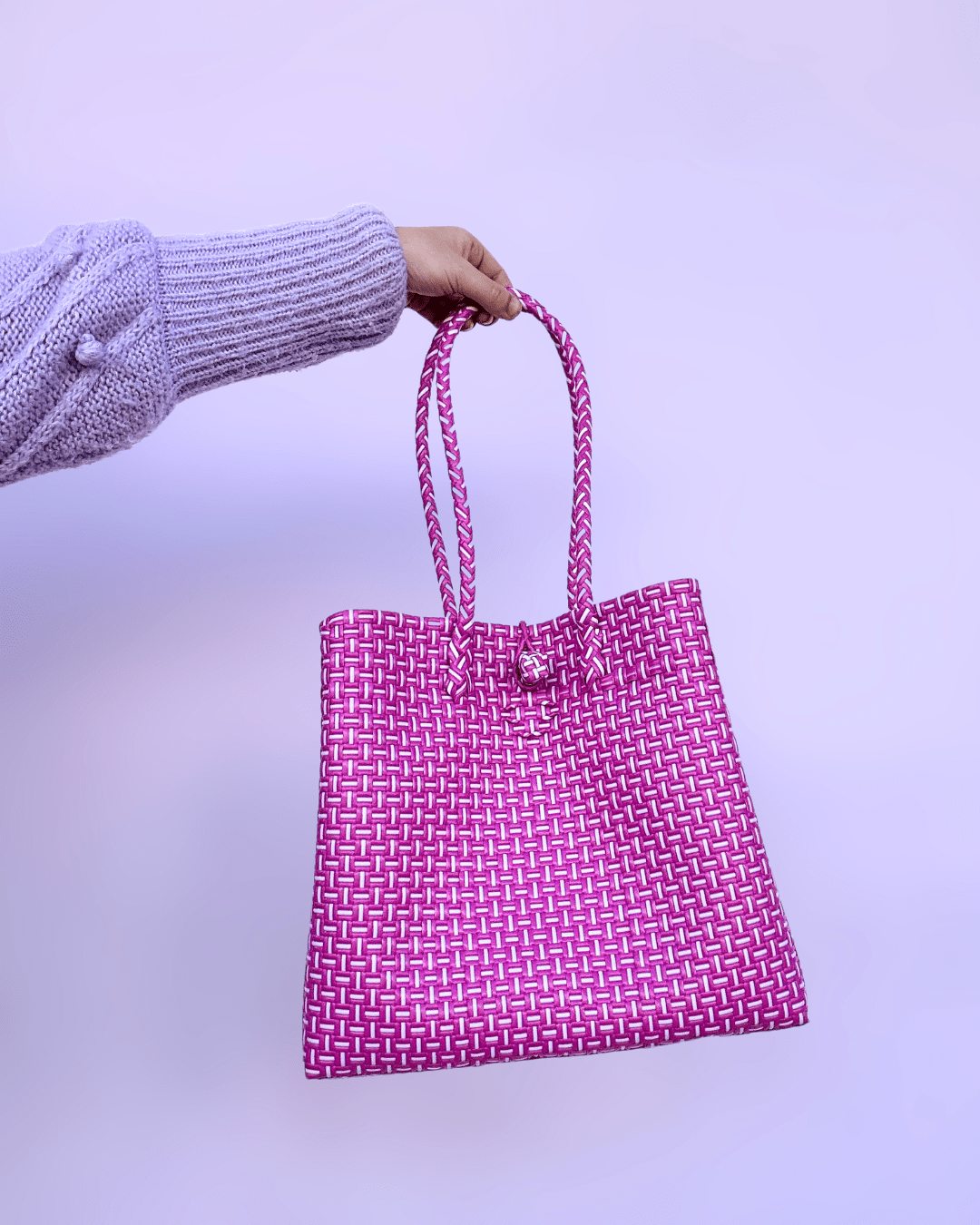 Hand woven purse on sale