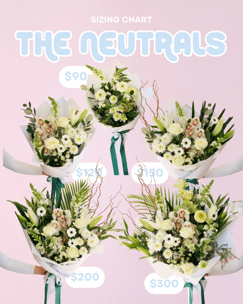 The Neutrals - The Green Room Flower Company